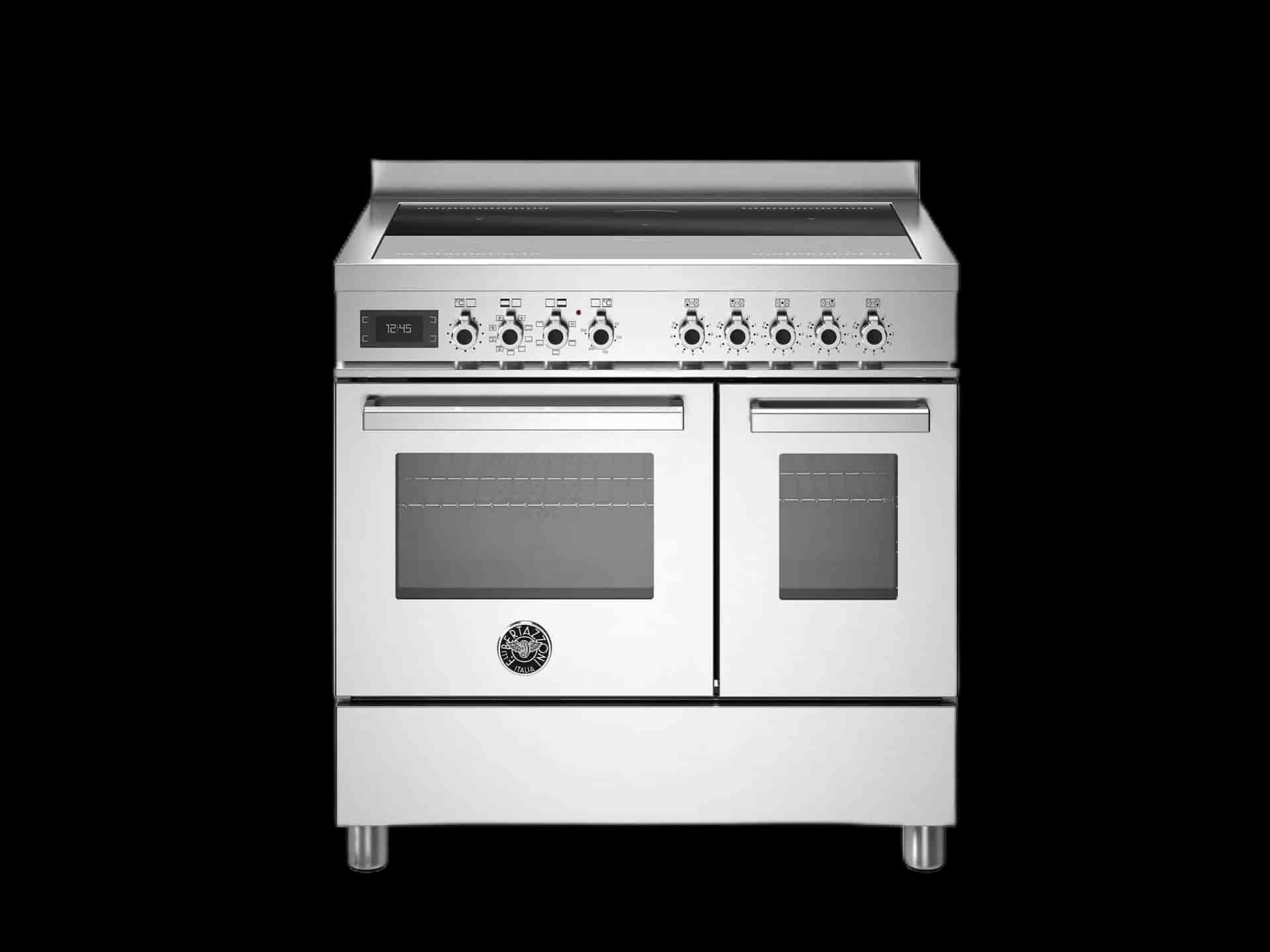 Bertazzoni Induktionsspis, Professional, 90x60 2 Ugnar, Rostfritt