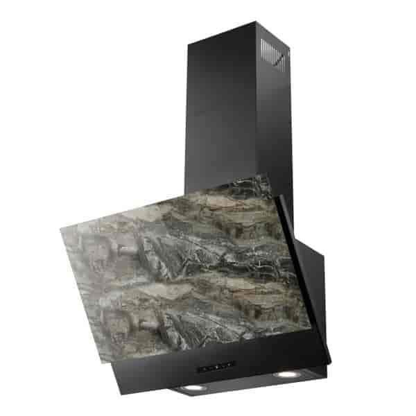 Eico Väggmonterad köksfläkt, Udine 60 Grey Stone