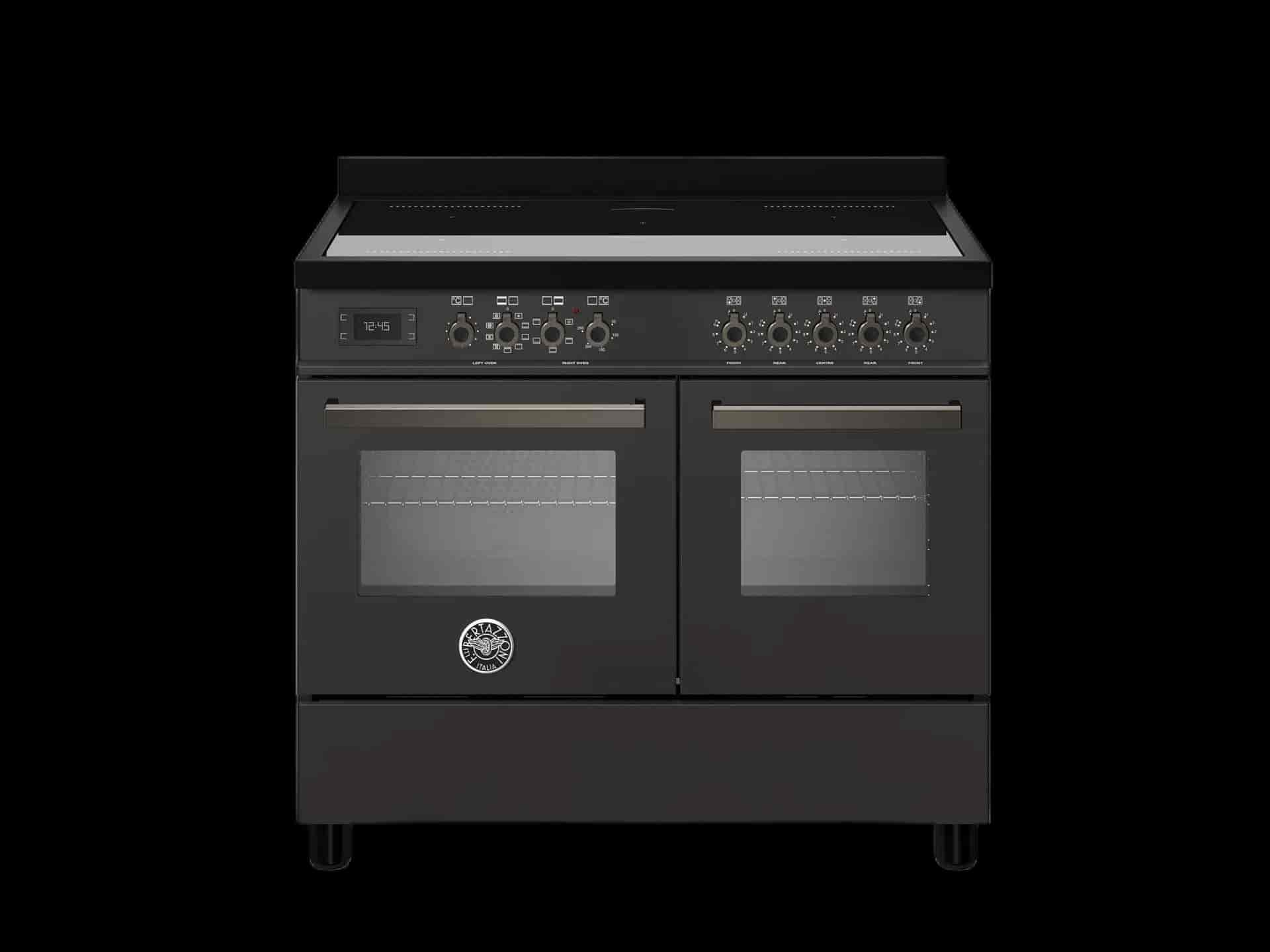 Bertazzoni Professional, Spis 100x60 2 Ugnar, Carbonio