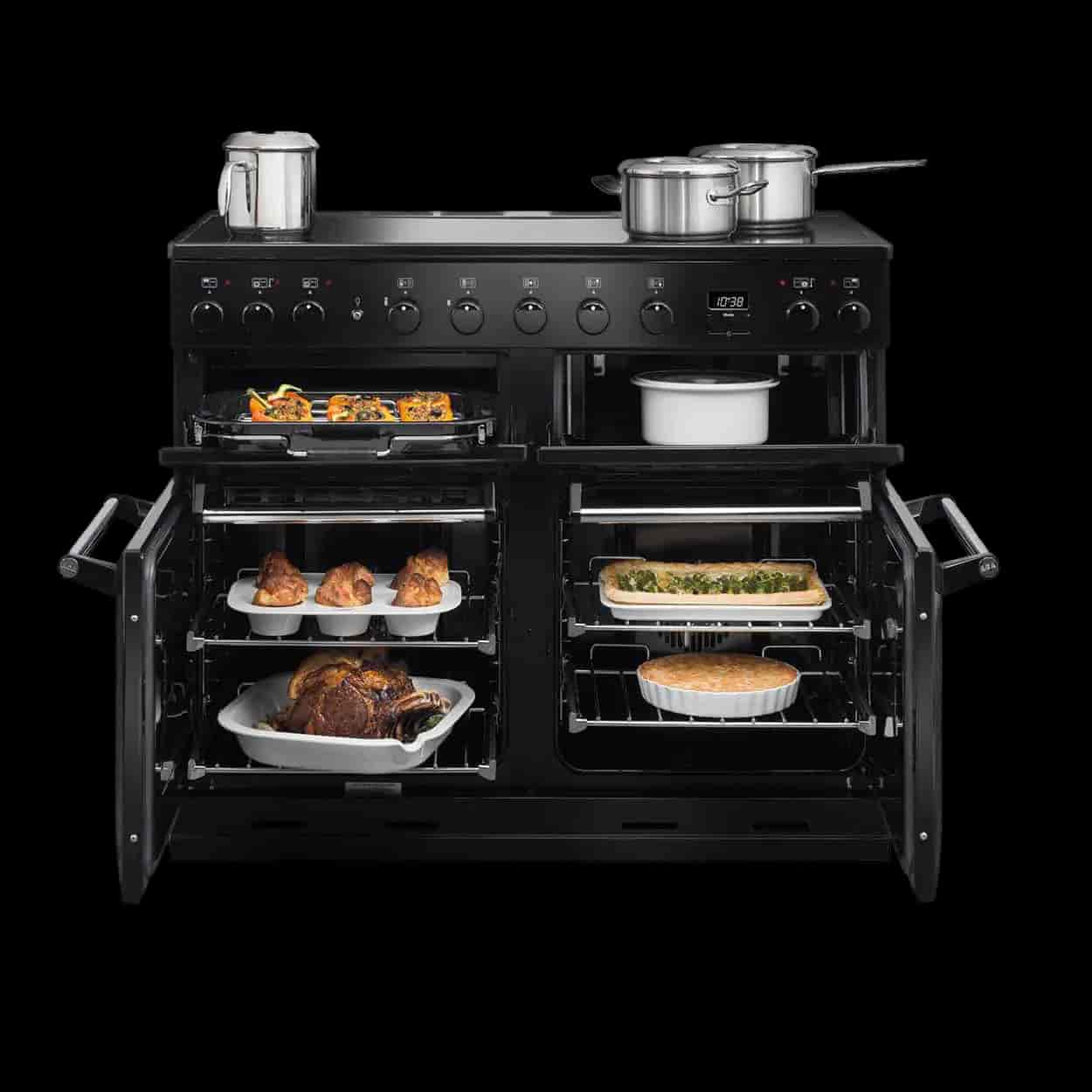 AGA Masterchef Deluxe Induktionsspis 110 cm, Ljusgrå