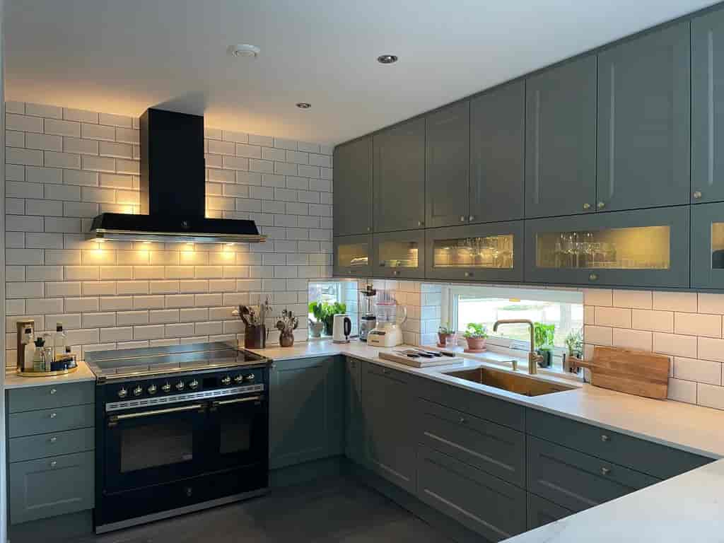 Steel Ascot Combi-Steam 100 cm 2 ovens Antracite/Brass Induction