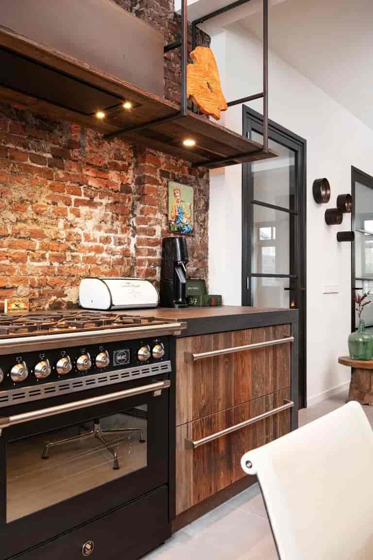 Steel Ascot Combi-Steam 90 cm 1 oven Antracite/Brass Gas Barbecue