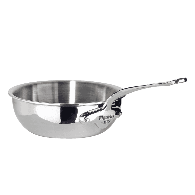 Sautépanna rundad Cook Style 1,1 liter Stål, Mauviel