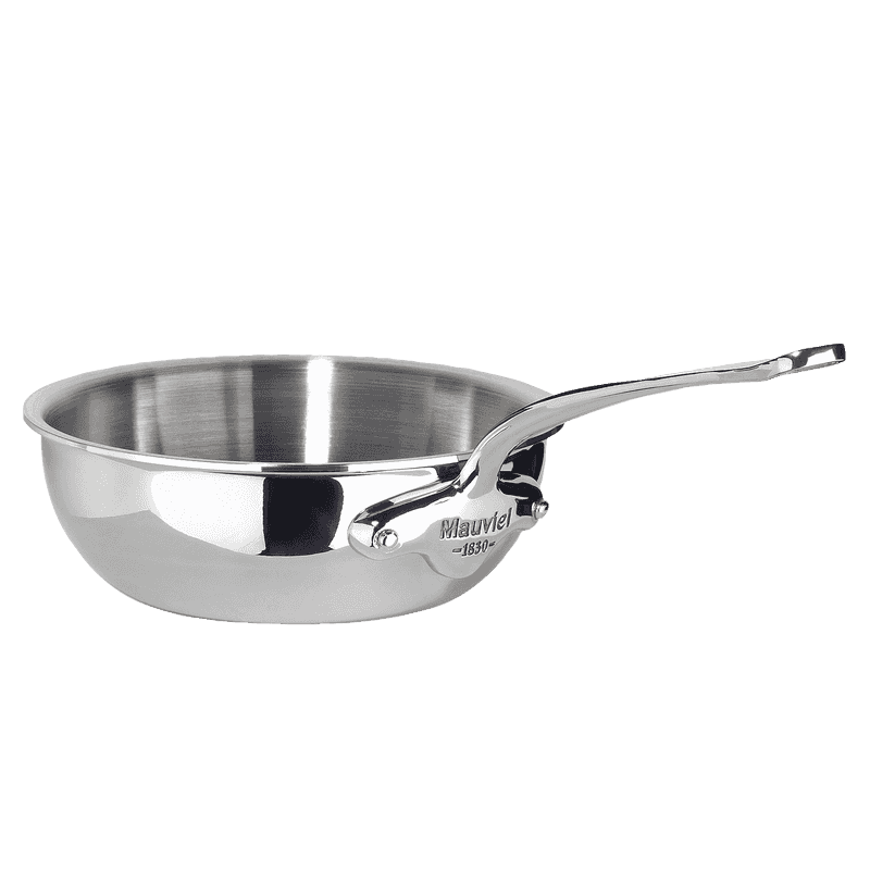 Sautépanna rundad Cook Style 3,2 liter Stål, Mauviel