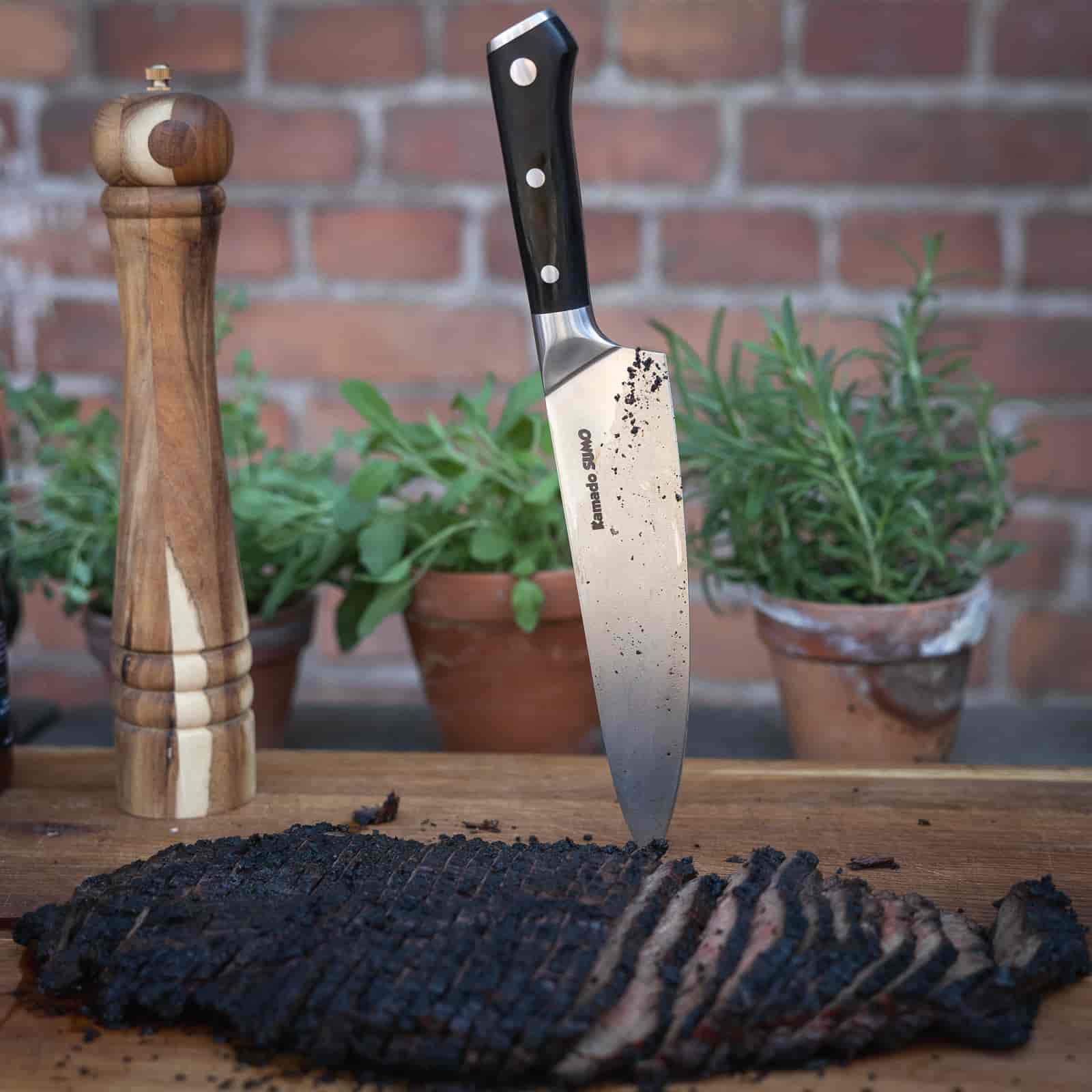 Kamado Sumo, BBQ Chef knife