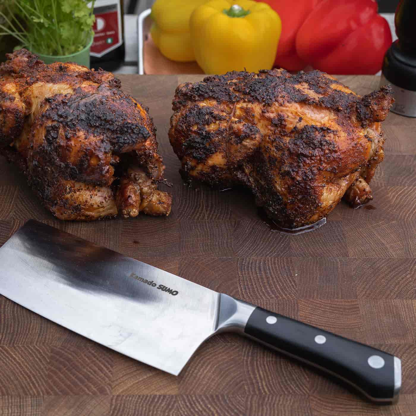 Kamado Sumo, BBQ Chef chopper