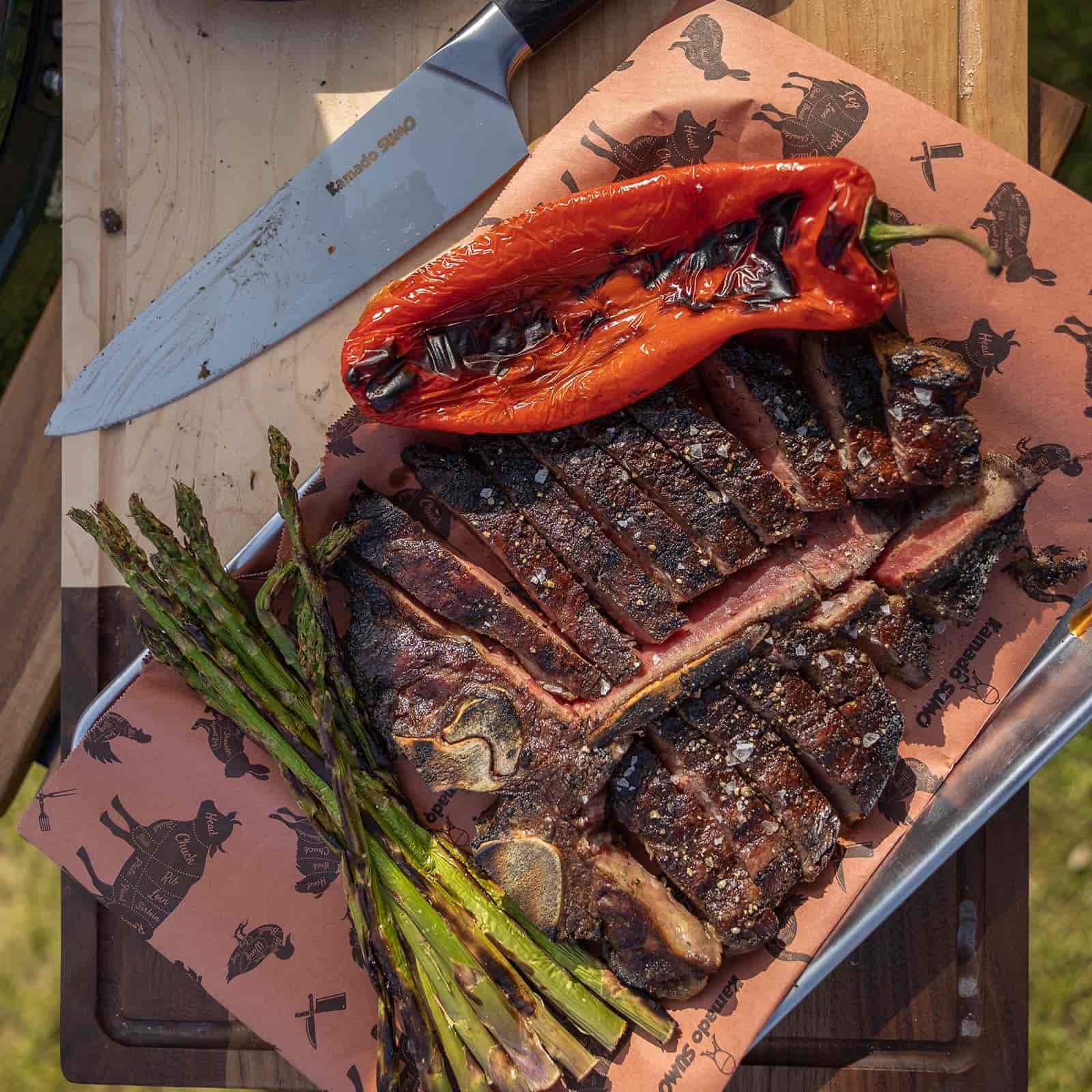 Kamado Sumo, Slaktarpapper
