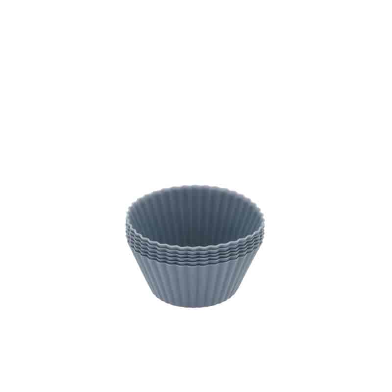 Muffinsform Pecan 7 x 3,2 cm 6 st Indigo Silikon, By Tareq Taylor