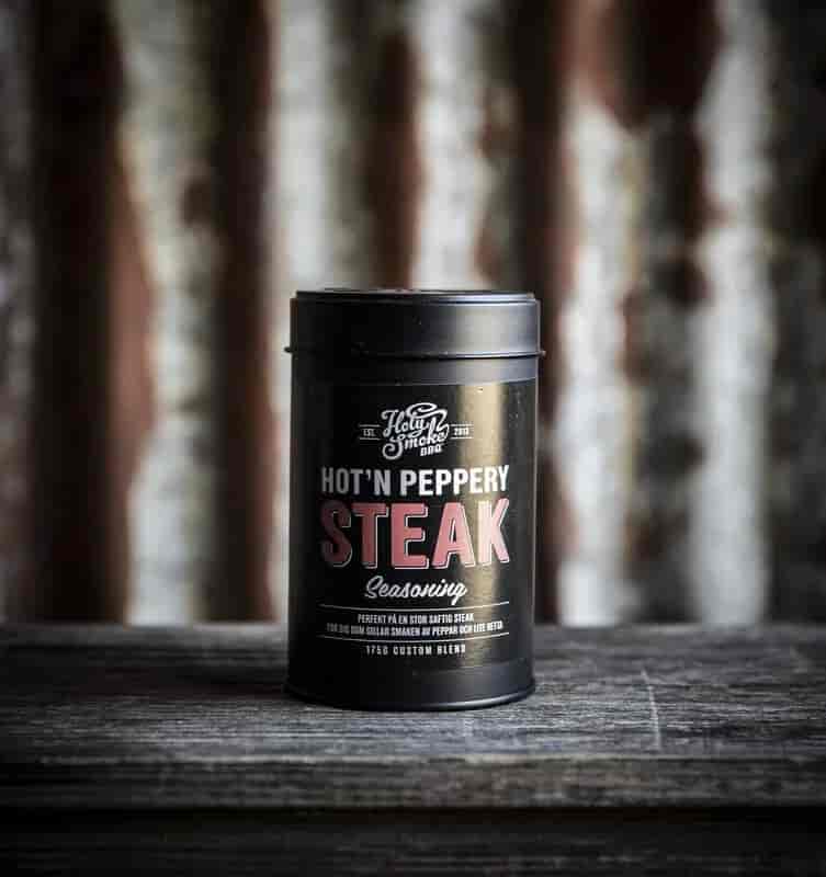 HOLY SMOKE BBQ PEPPERY STEAK SEASONING / 175g