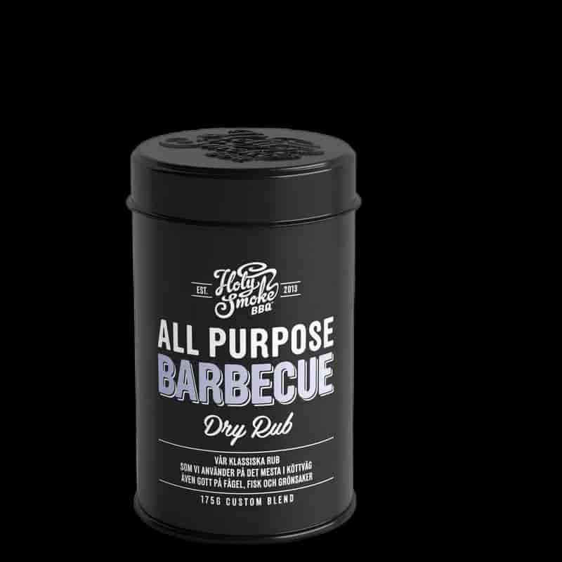 HOLY SMOKE BBQ ALL PURPOSE BARBECUE DRY RUB / 175g