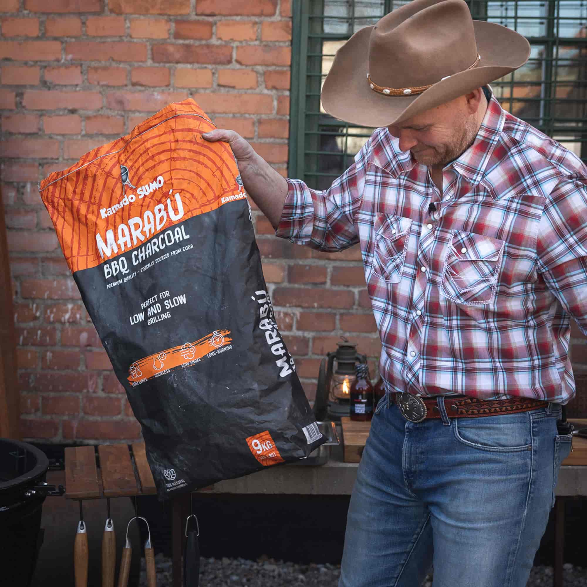 Kamado Sumo Marabu Premium Charcoal 9 kg