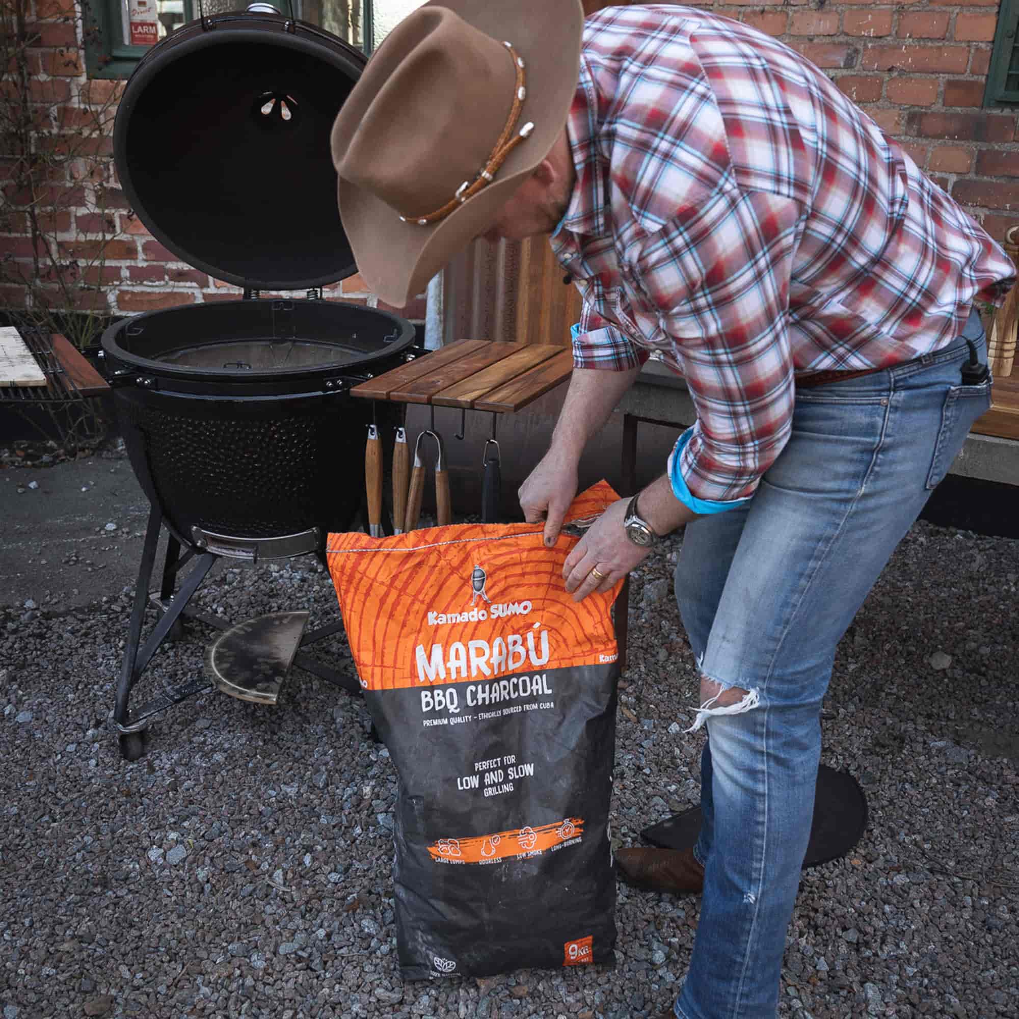 Kamado Sumo Marabu Premium Charcoal 9 kg