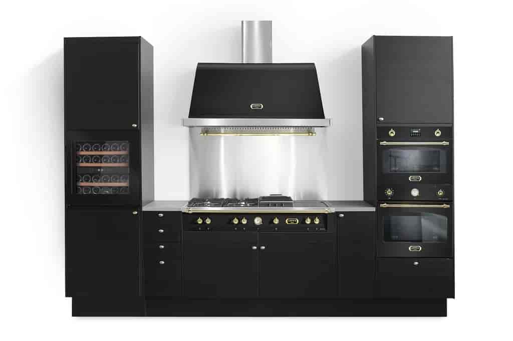 Lofra Dolce Vita Rangetop 120 cm, Gas/ Keramisk Mässing