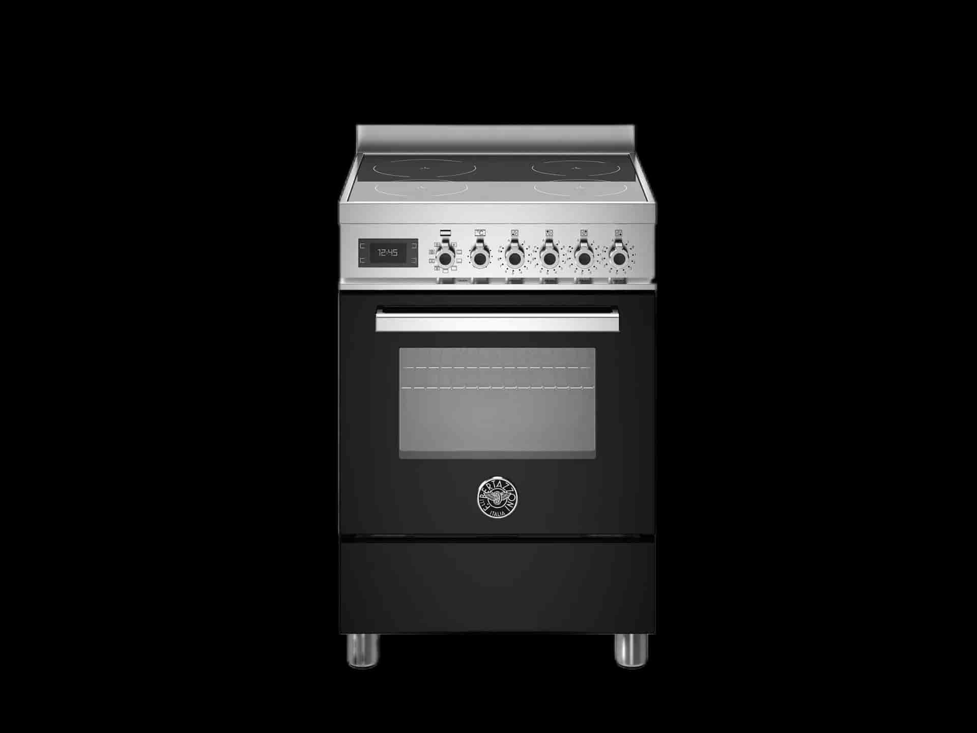 Bertazzoni spis, Professional, 60x60, Svart
