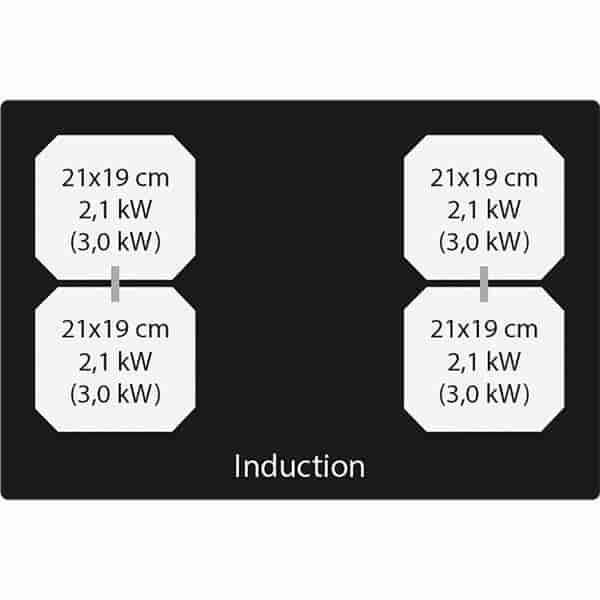 Eico Spishäll med inbyggd fläk, NikolaTesla Switch WH/A/83