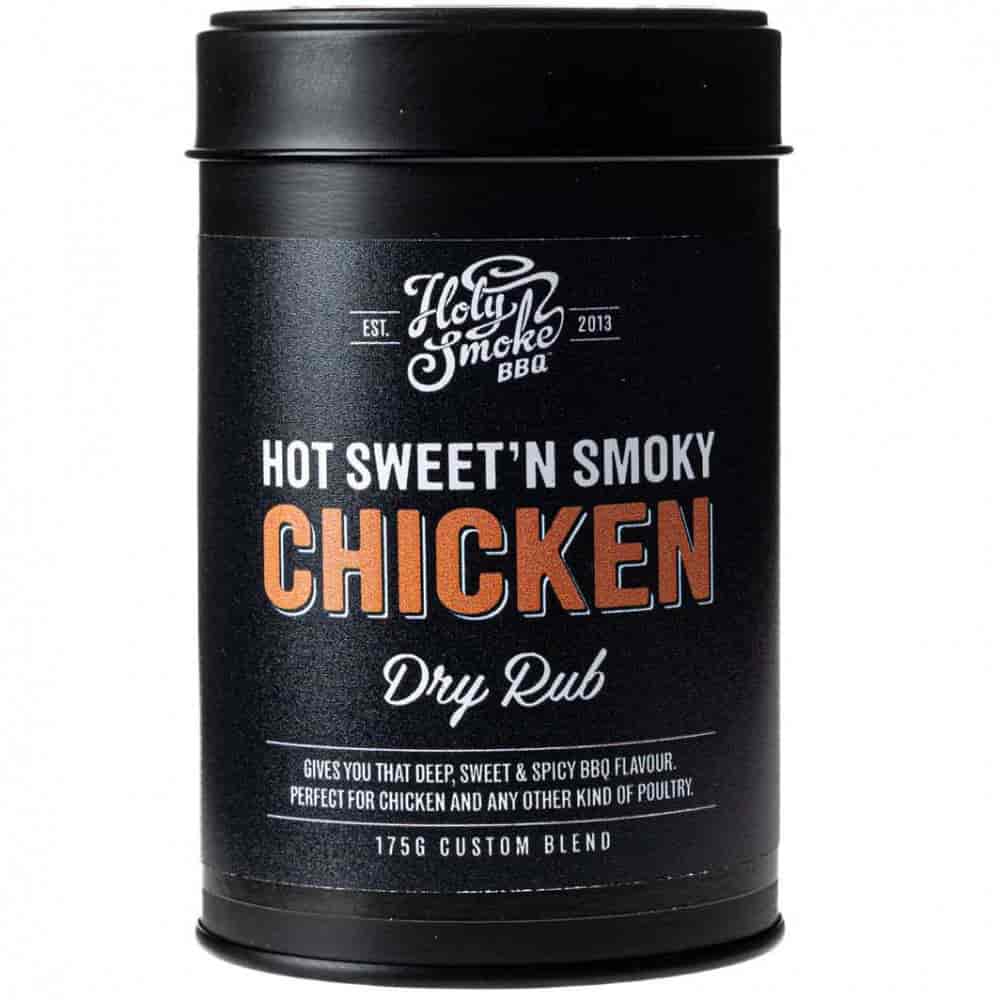 HOLY SMOKE BBQ SWEET & SPICY CHICKEN DRY RUB / 175g