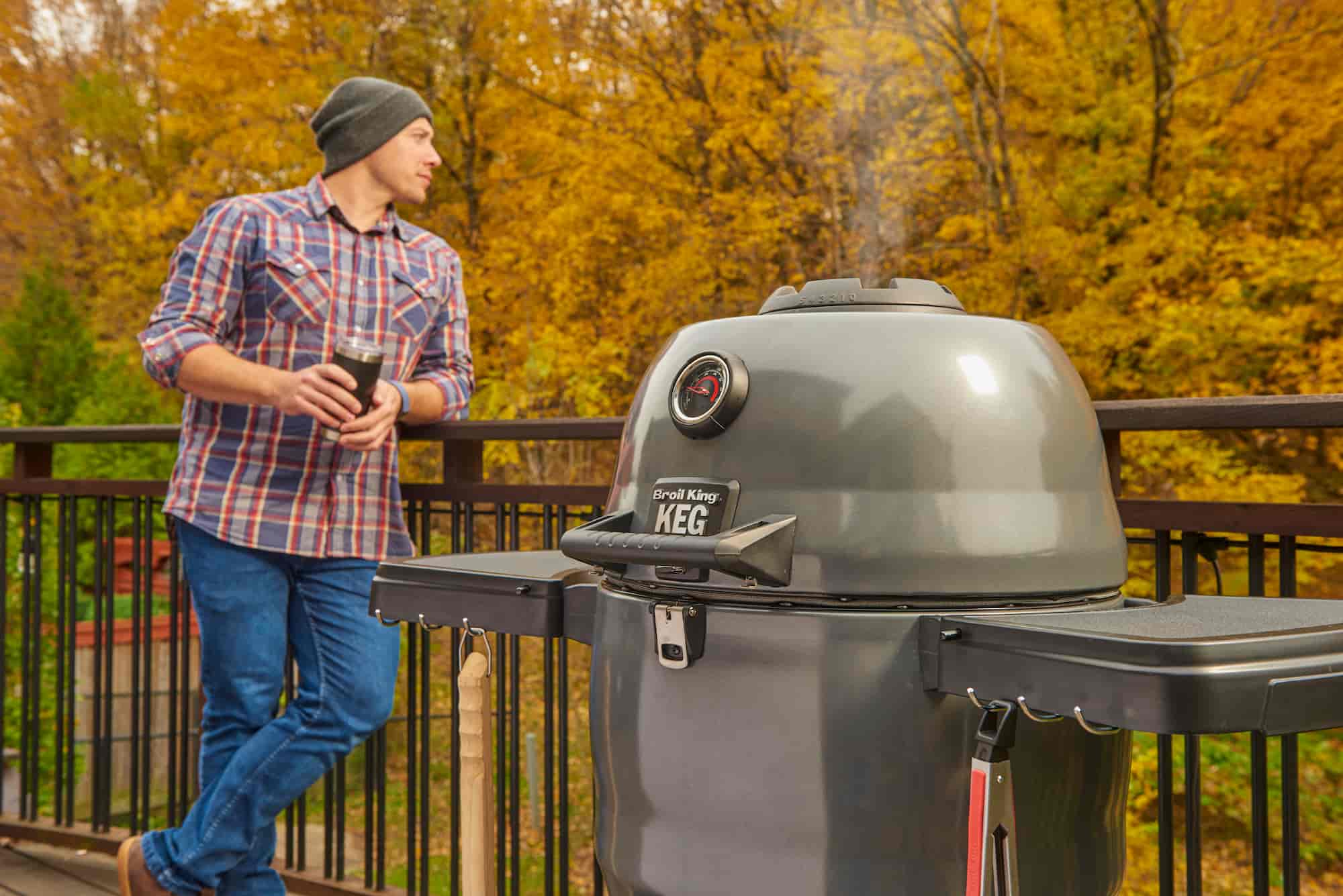 Broil King, Kolgrill/rök Keg 5000