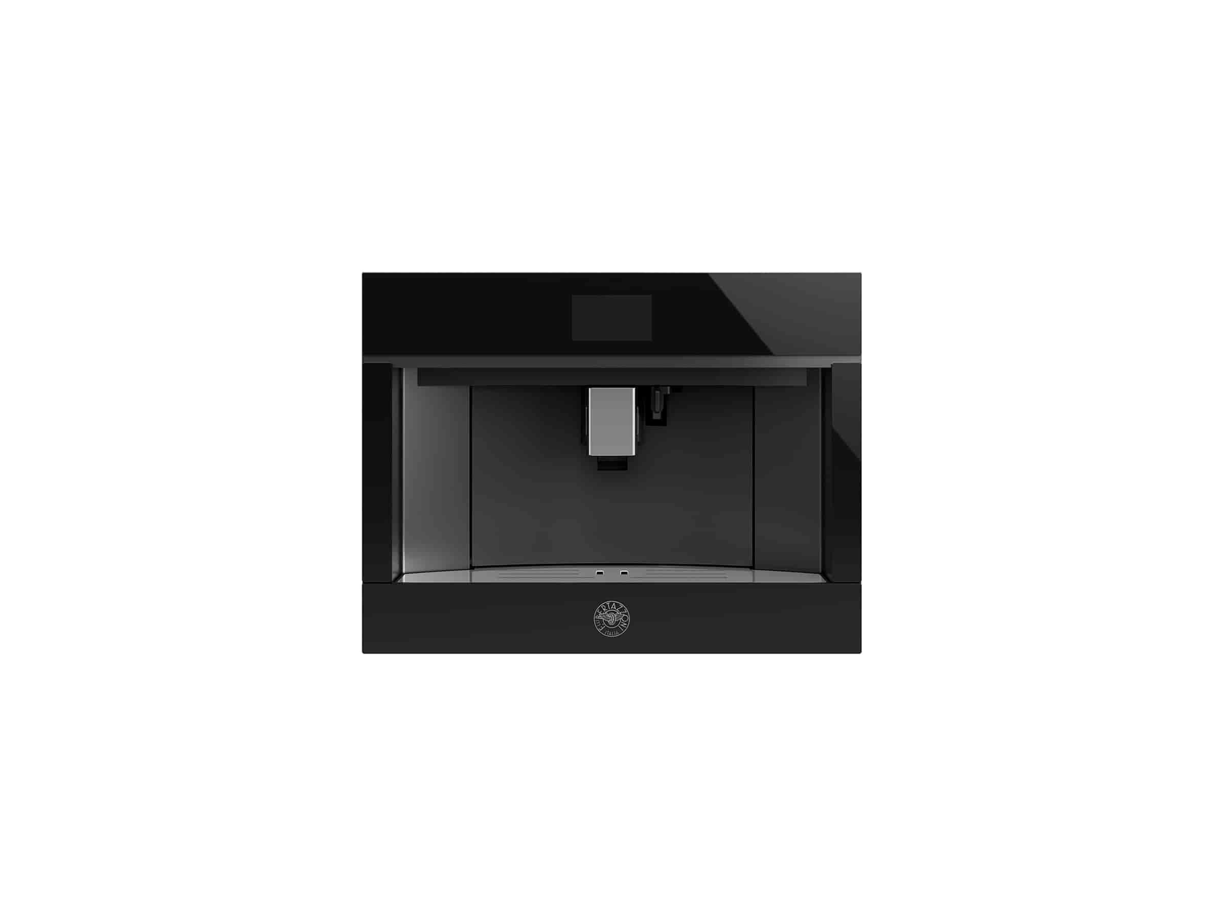 Bertazzoni Integrerad kaffemaskin, svart glas, Modern-series
