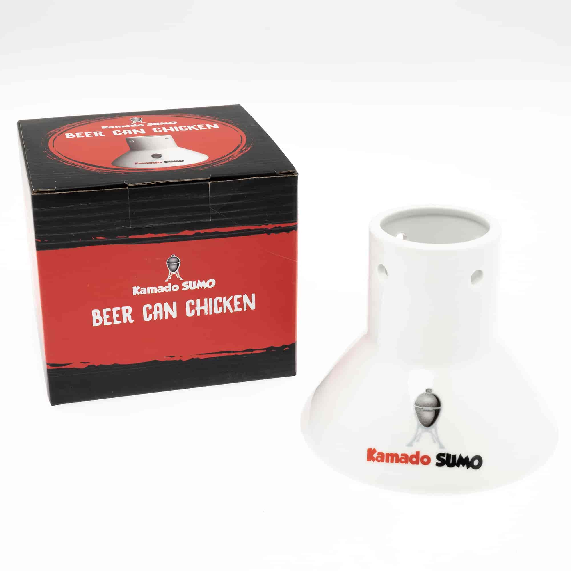 Kamado Sumo, Beer Can Chicken