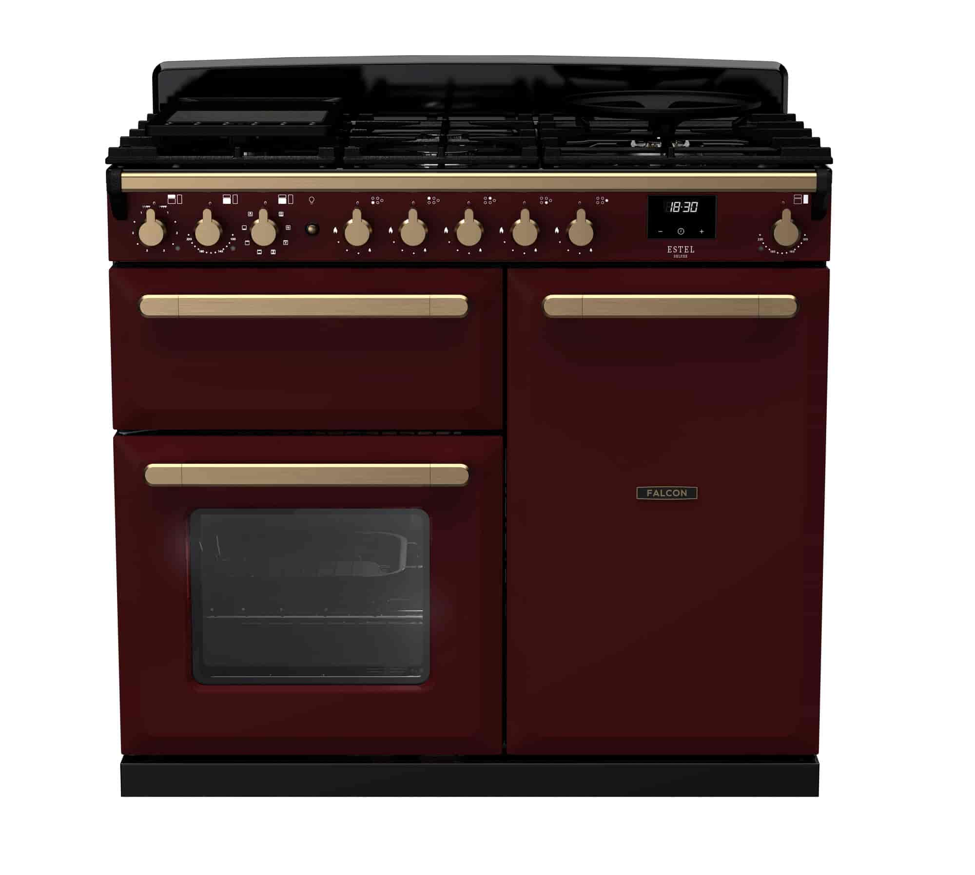 Falcon Estel Deluxe 100 gas borstad mässing