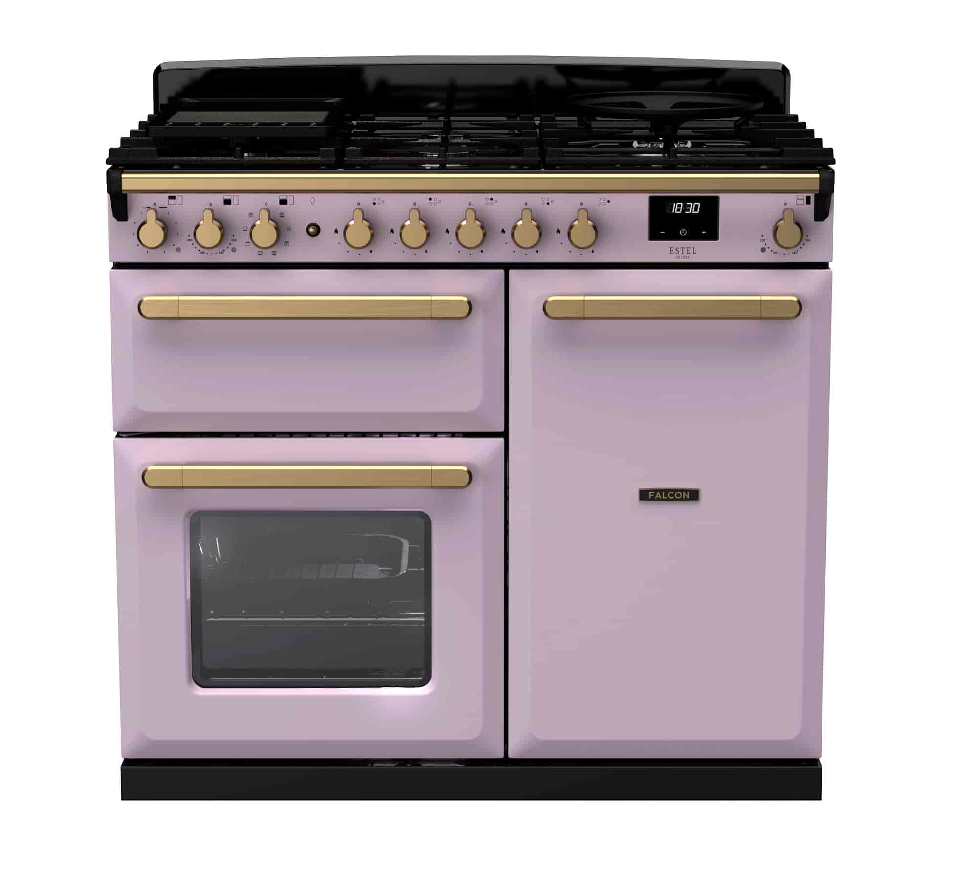 Falcon Estel Deluxe 100 gas borstad mässing