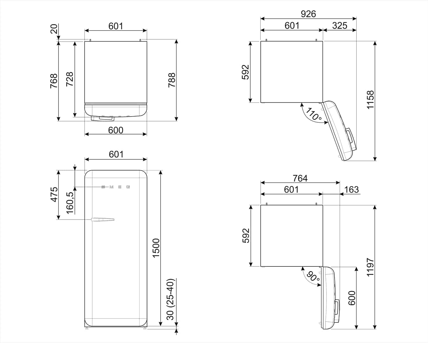 Smeg FAB28RDEG5