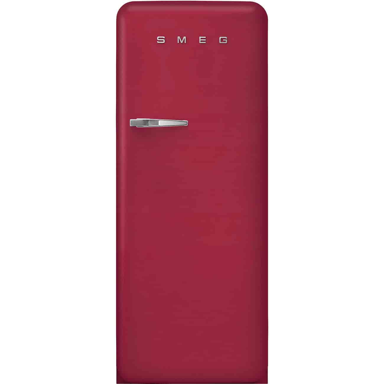 Smeg Fristående Kylskåp Rubinröd, Matt