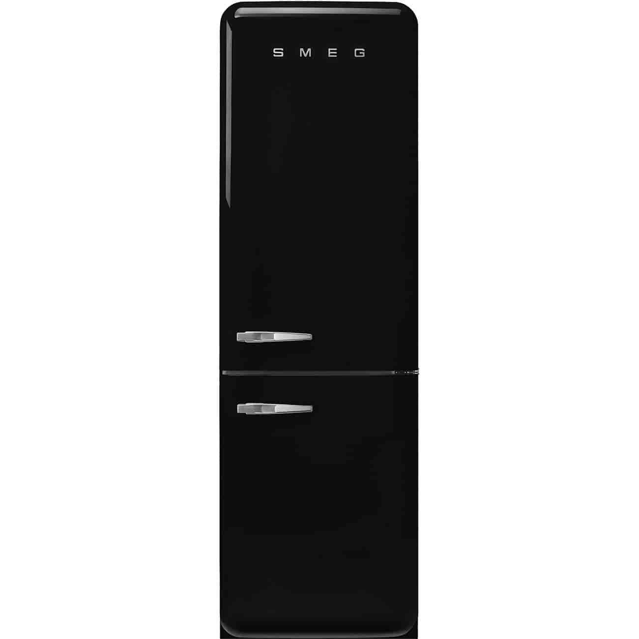 Smeg Kombinerad Kyl/Frys Fristående, Svart