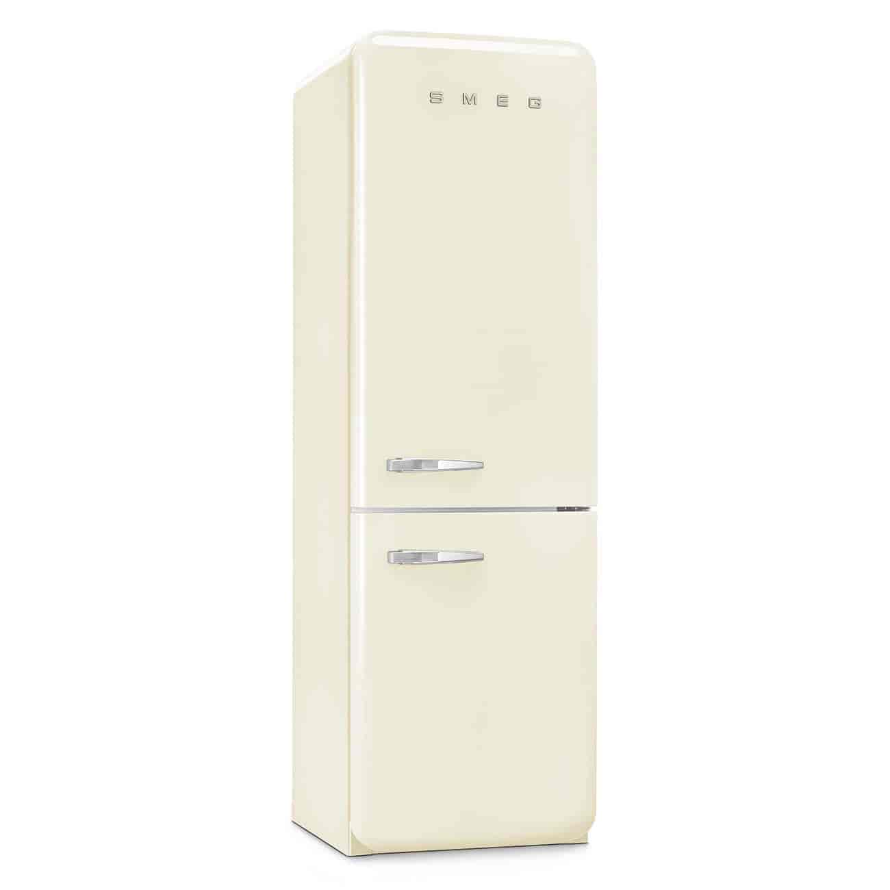 Smeg Kombinerad Kyl/Frys Fristående, Krämvit