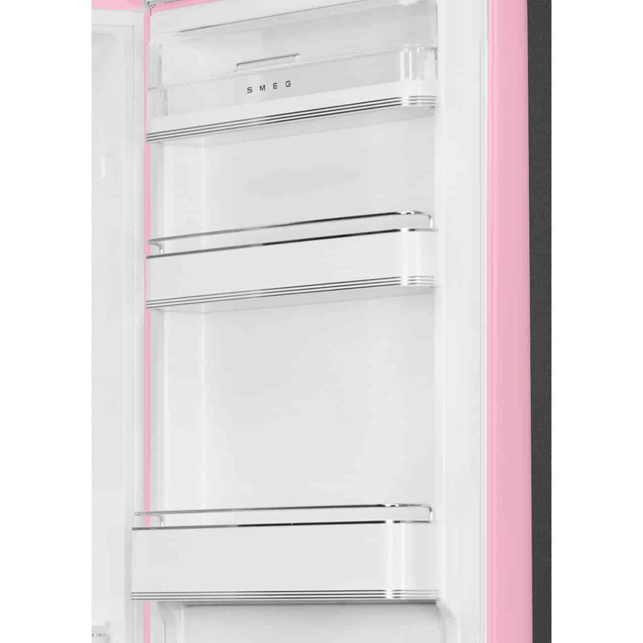 Smeg Kombinerad Kyl/Frys Fristående, Rosa
