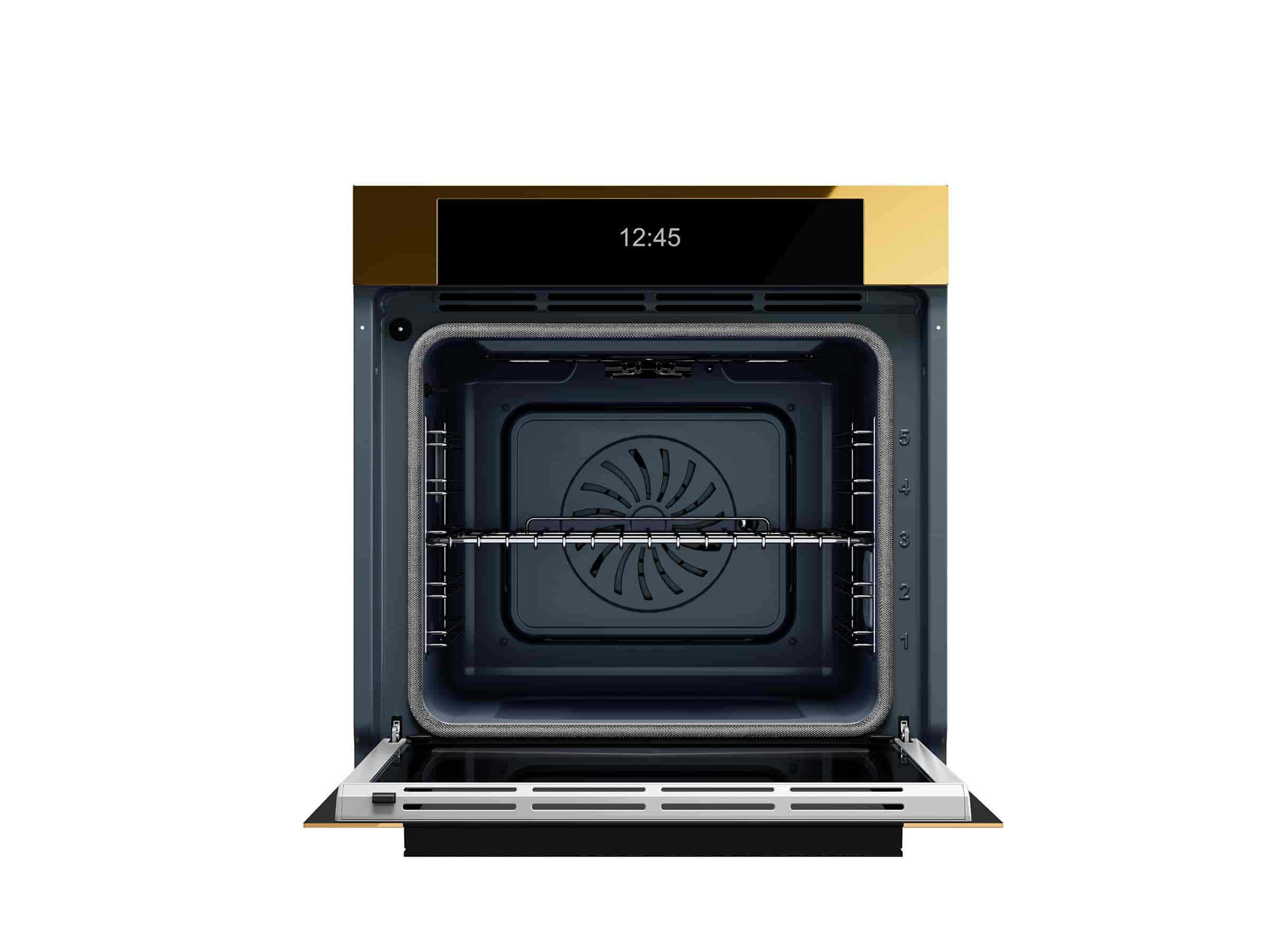 Bertazzoni Ångugn med pyrolys TFT, guld, blank, Modern-series