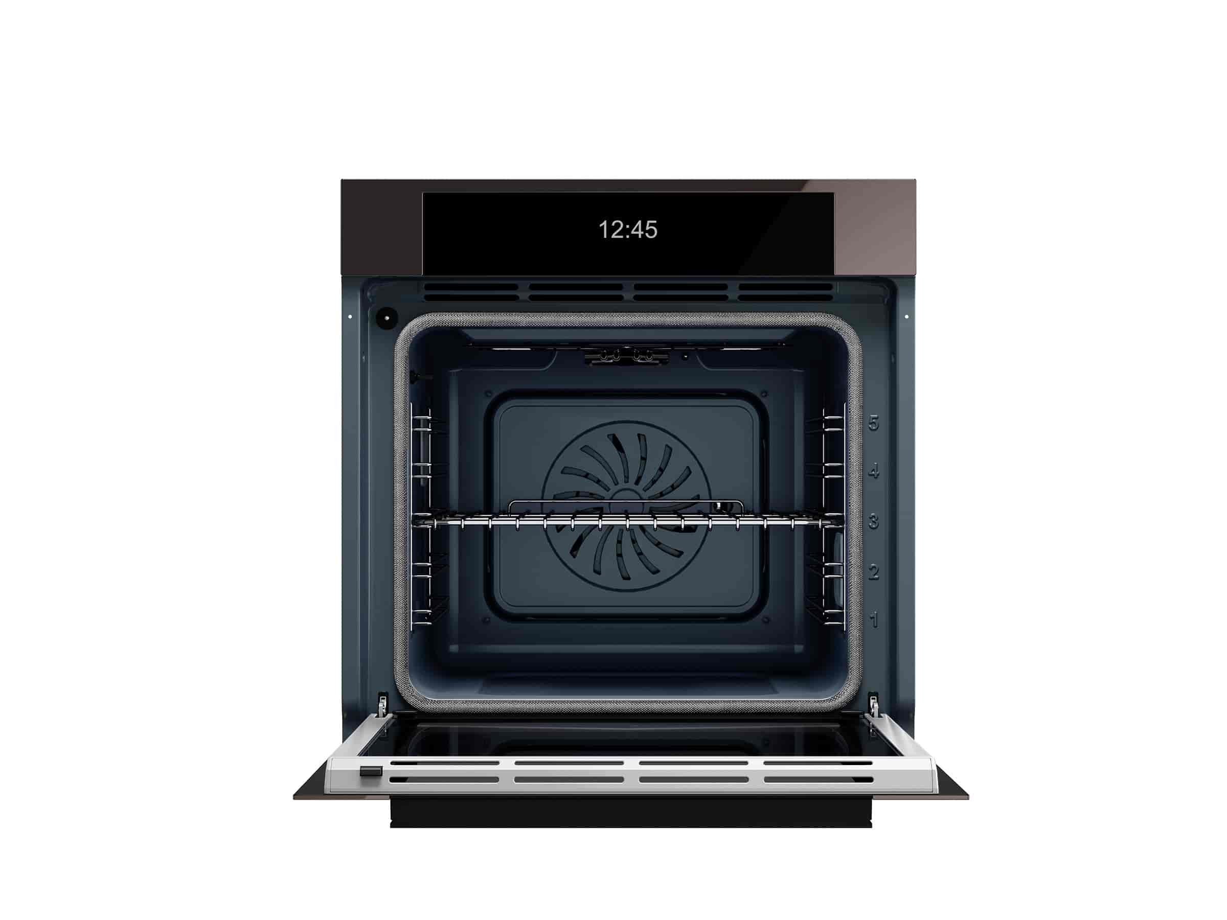 Bertazzoni Ångugn med pyrolys TFT, obsidian, blank, Modern-series