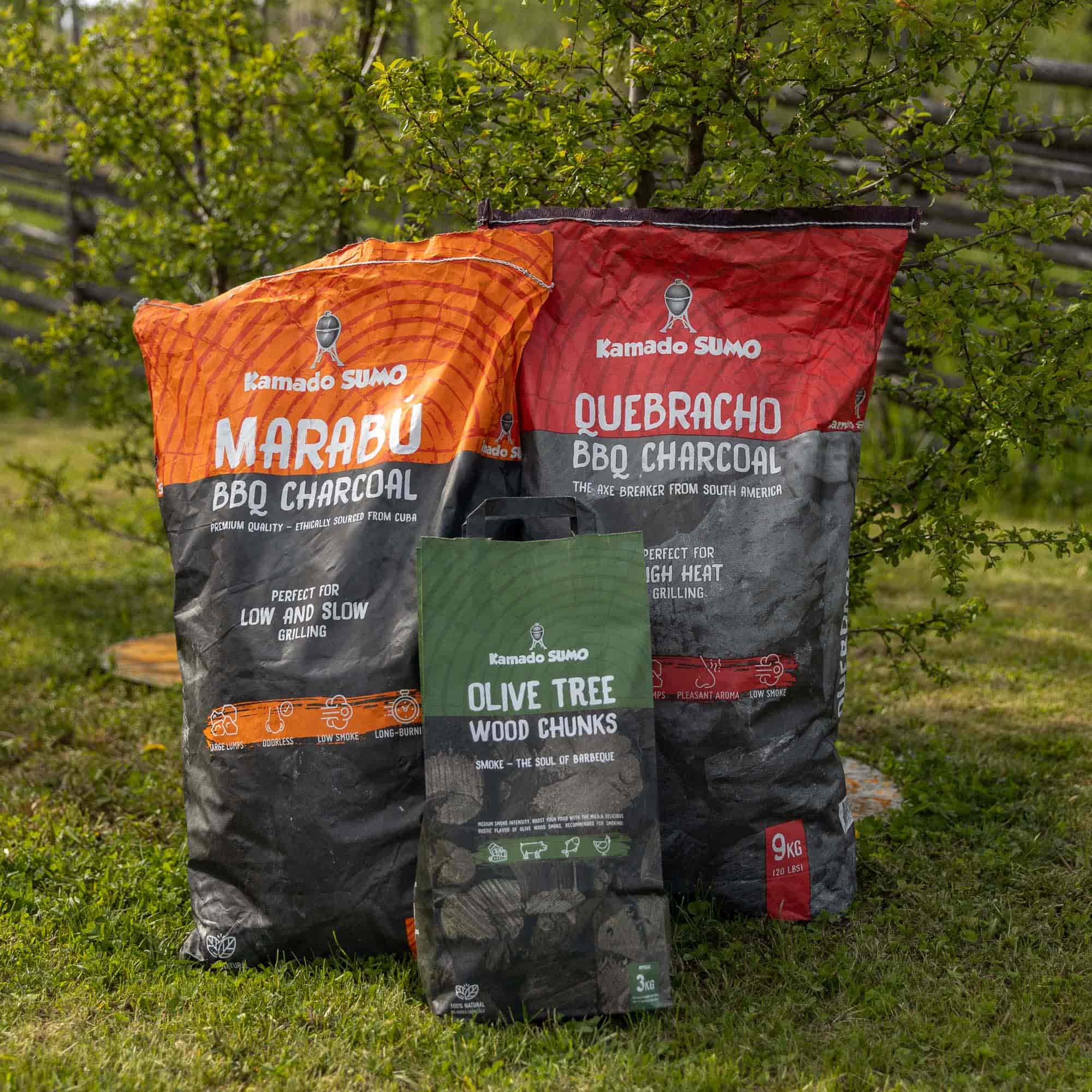 Kamado Sumo Quebracho Charcoal 9 kg