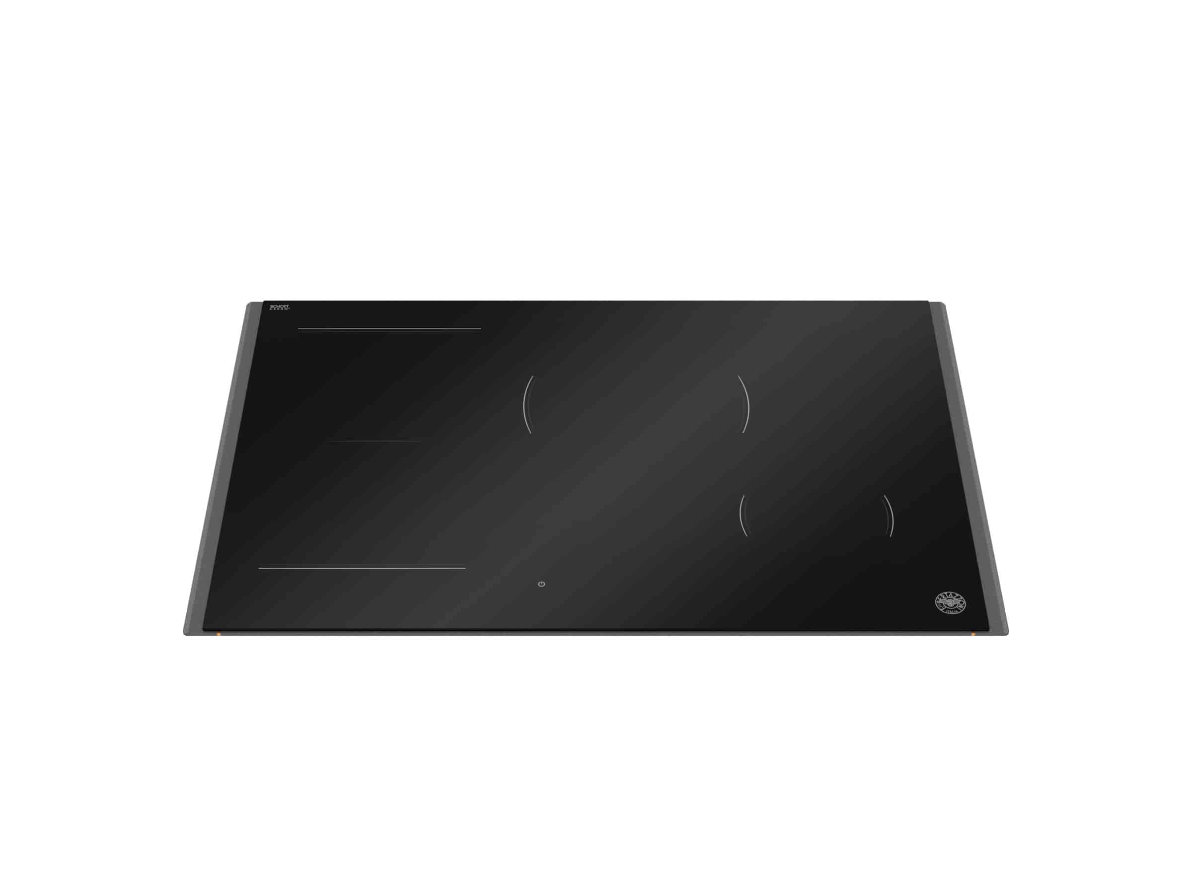 Bertazzoni Premium Induktionshäll, 78 cm, 4 zoner (1 Flex), invisible slider + Carbonio-ram