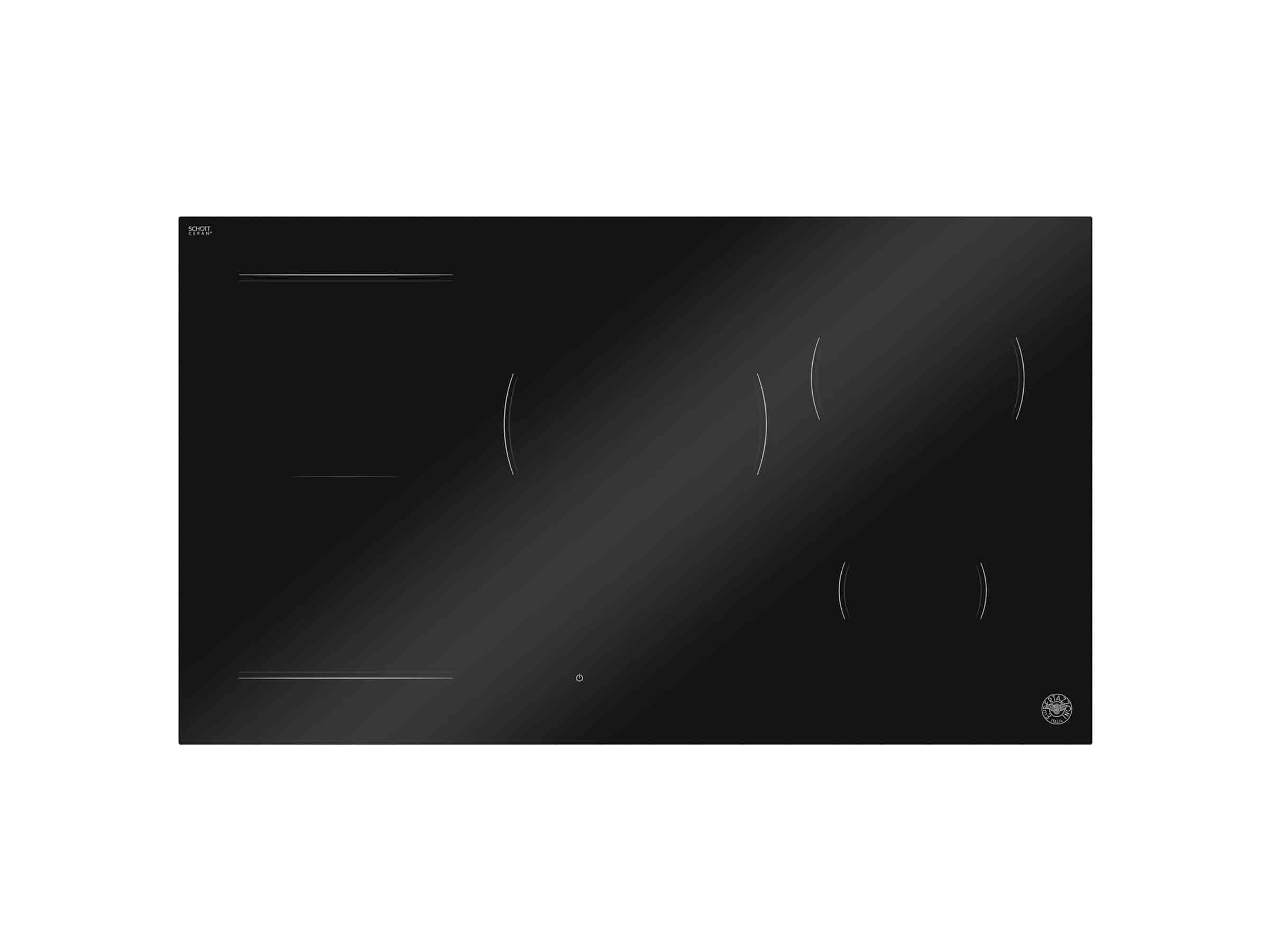 Bertazzoni Premium Induktionshäll, 90 cm, 5 zoner (1 Flex) samt invisible slider