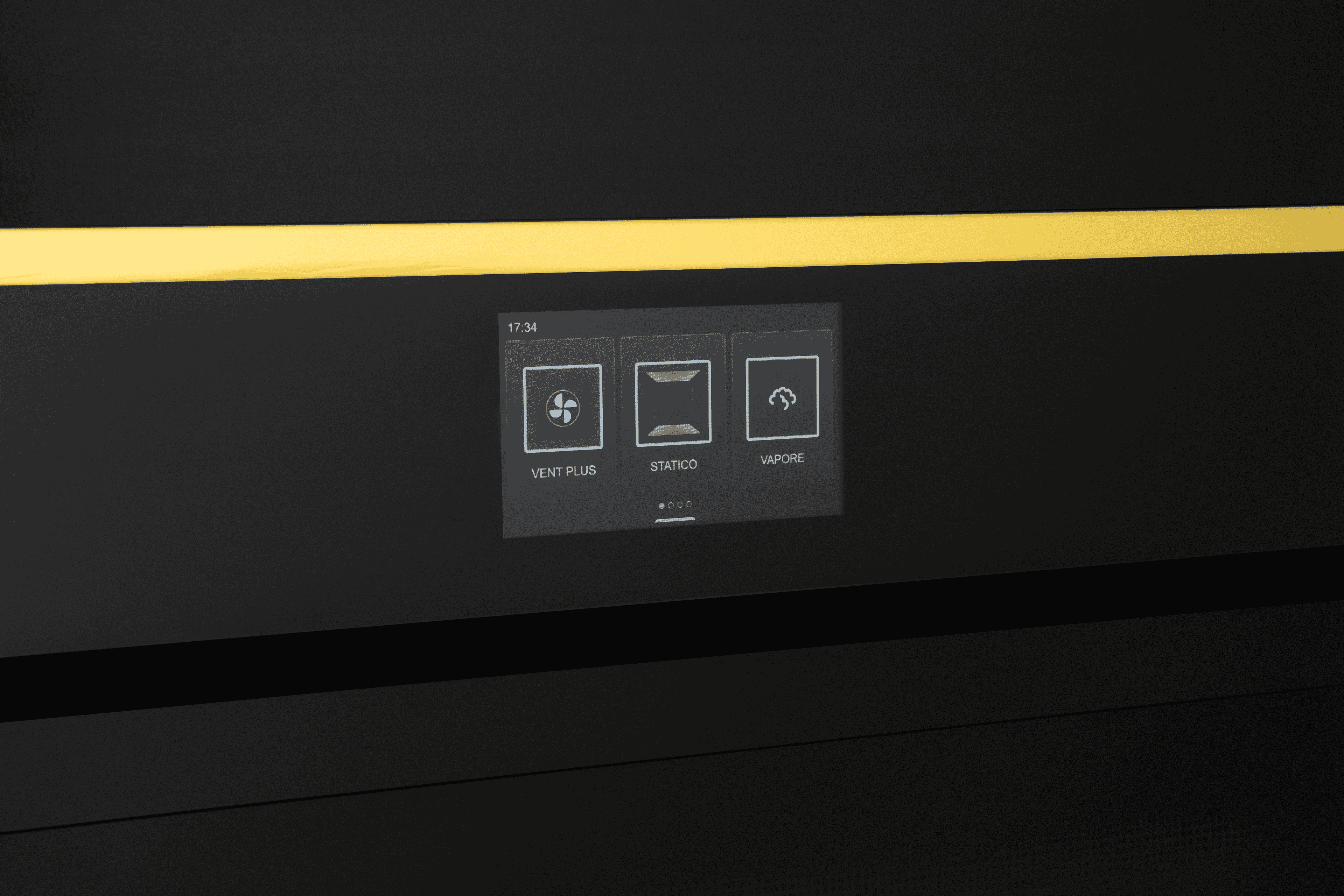 Bertazzoni Ångugn med pyrolys TFT, guld, blank, Modern-series