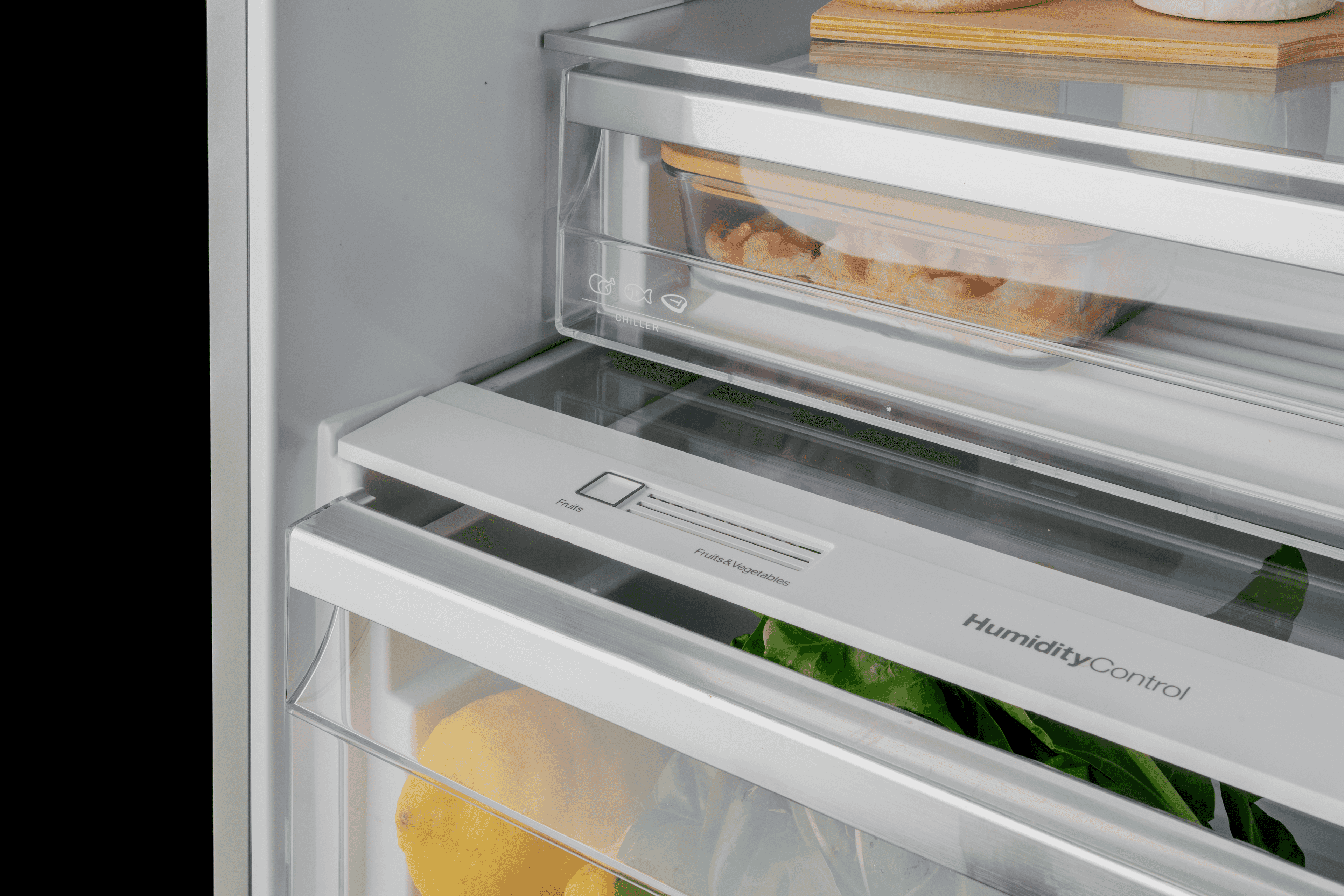 Bertazzoni, Kombinerad kyl/frys, 70 cm bred, 192 cm hög, rostfri, Master-serien