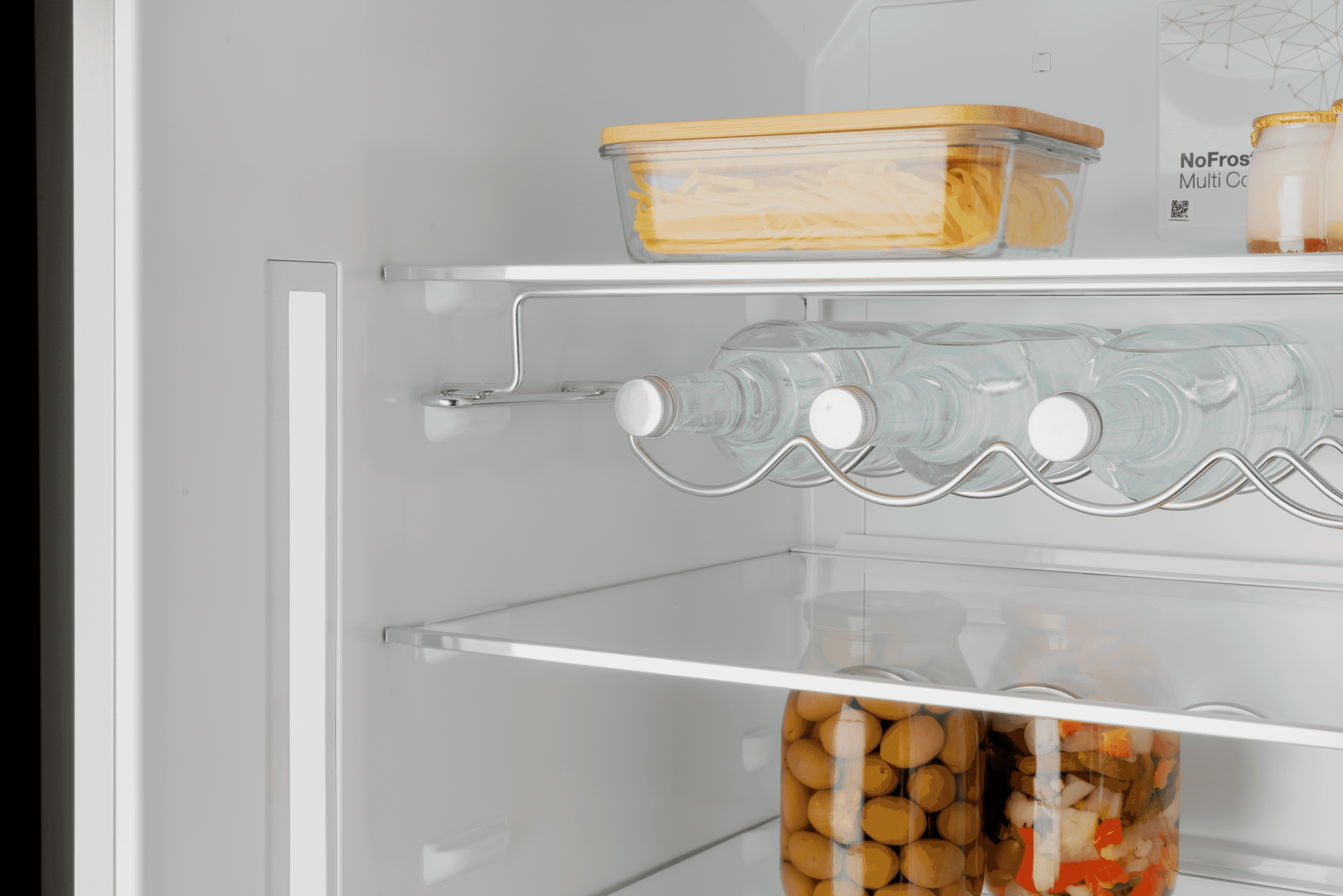 Bertazzoni, Kombinerad kyl/frys, 70 cm bred, 192 cm hög, rostfri, Master-serien