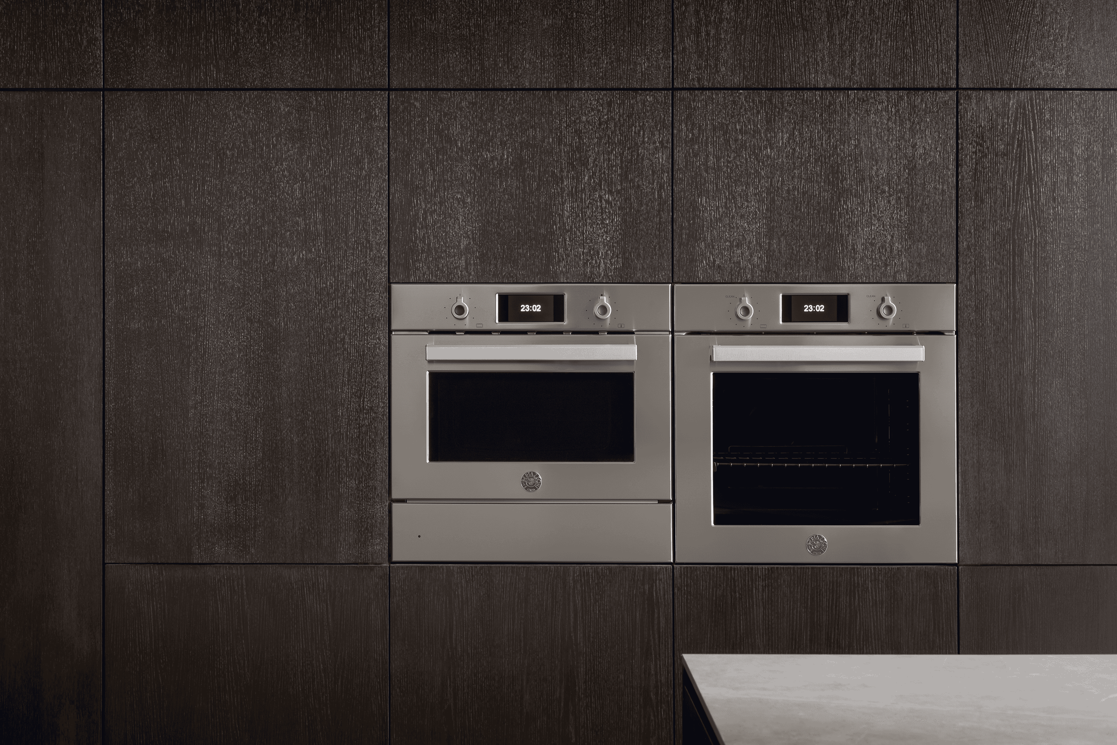Bertazzoni Ångugn med pyrolys TFT, rostfri, Professional-series
