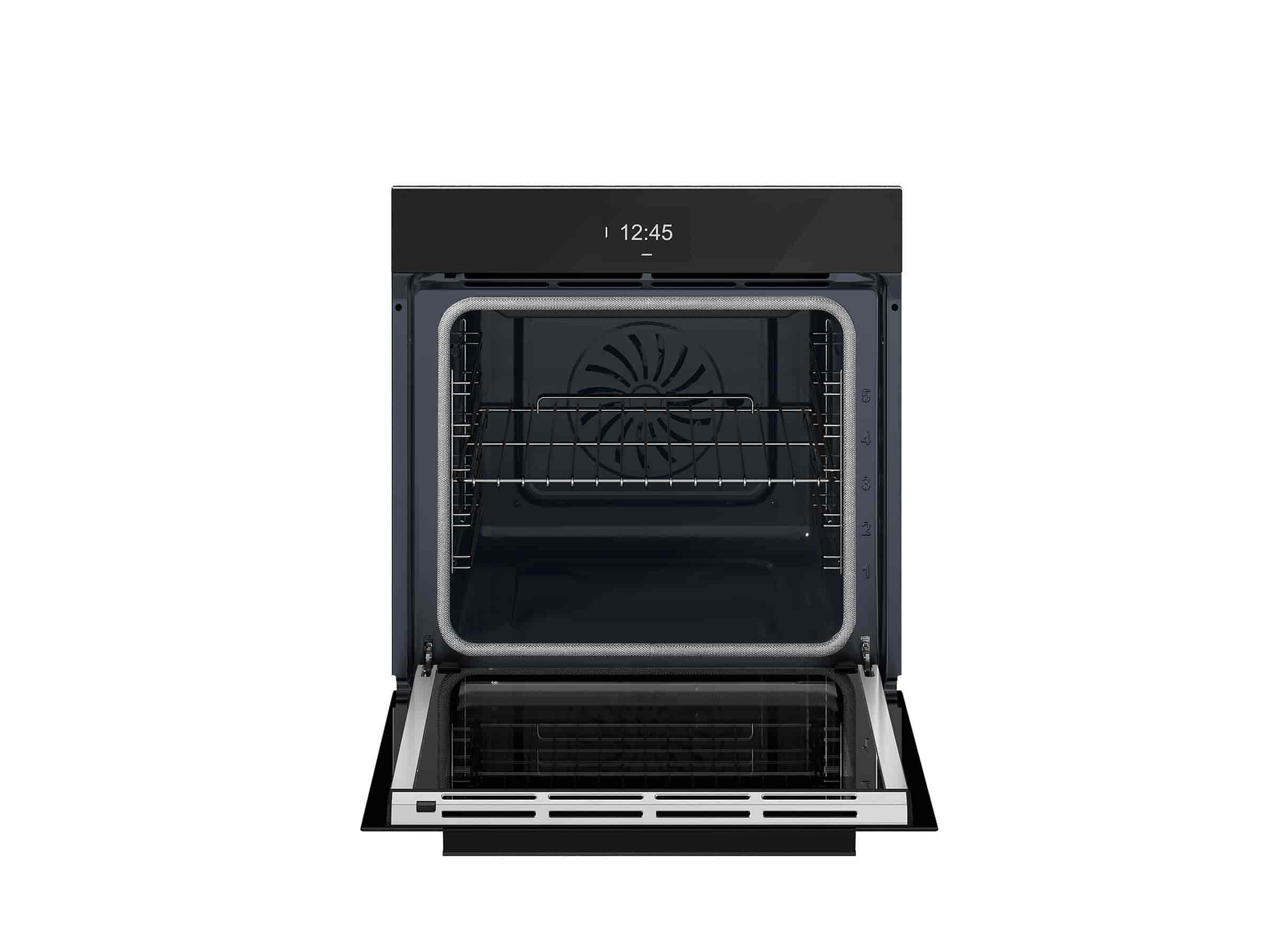 Bertazzoni Ångugn med pyrolys TFT, svart glas, Modern-series