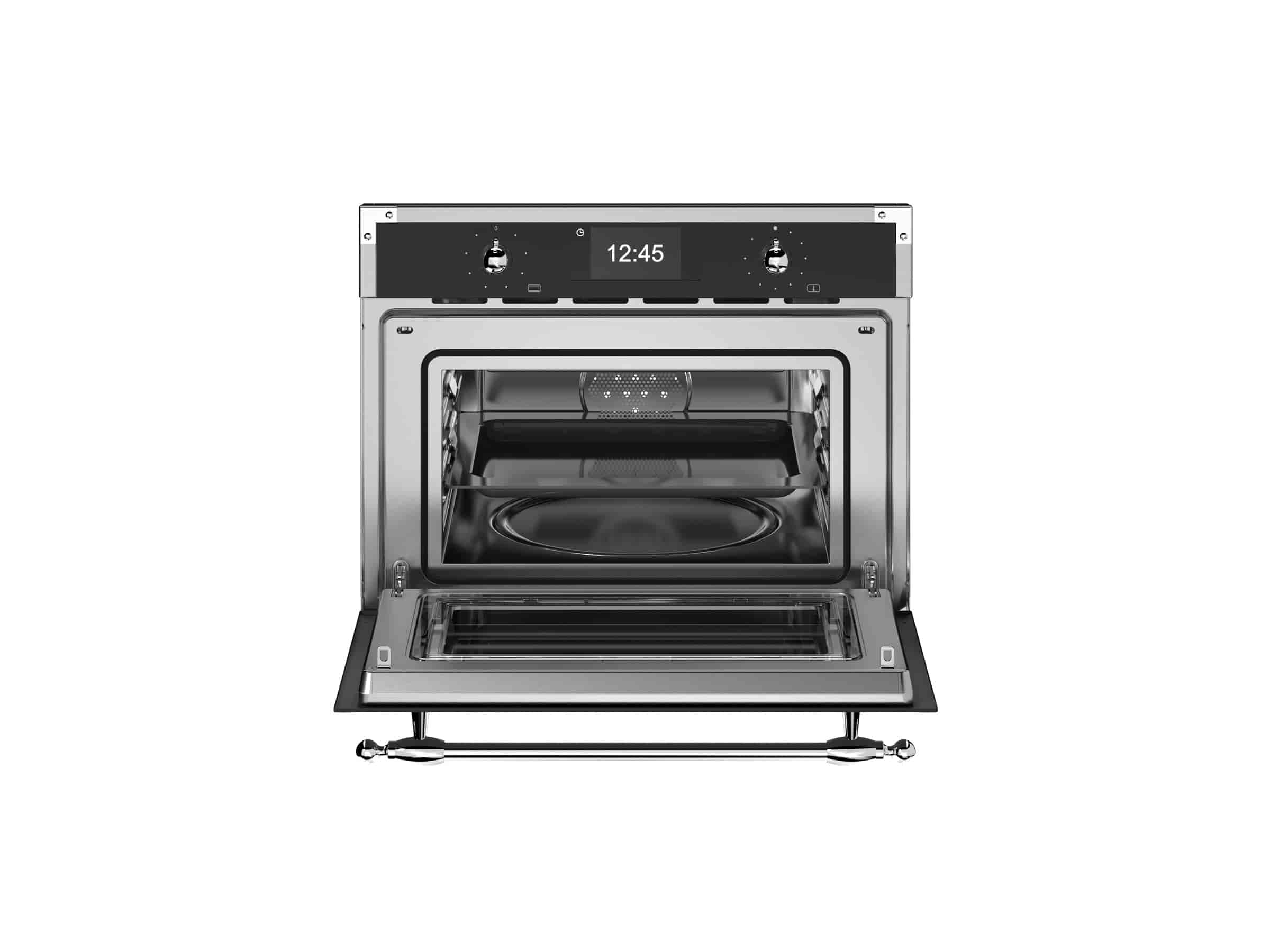 Bertazzoni Kombiugn med mikro, TFT, mattsvart, Heritage-serien