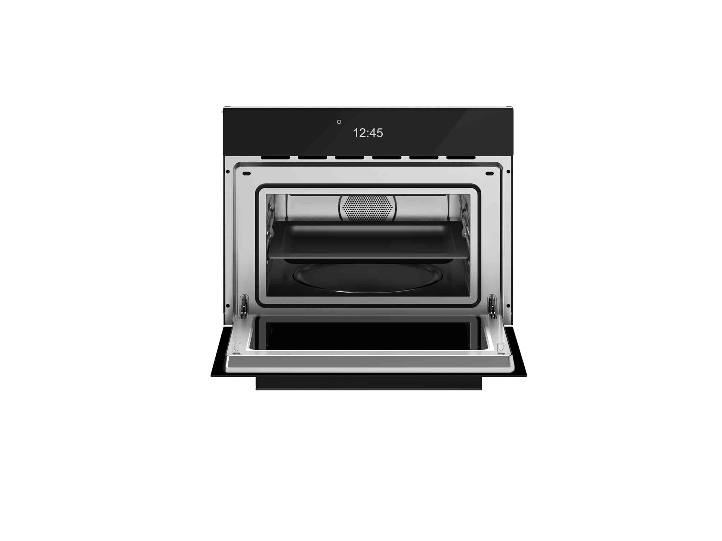 Bertazzoni Kombiugn med mikro, TFT, svart glas, Modern-series