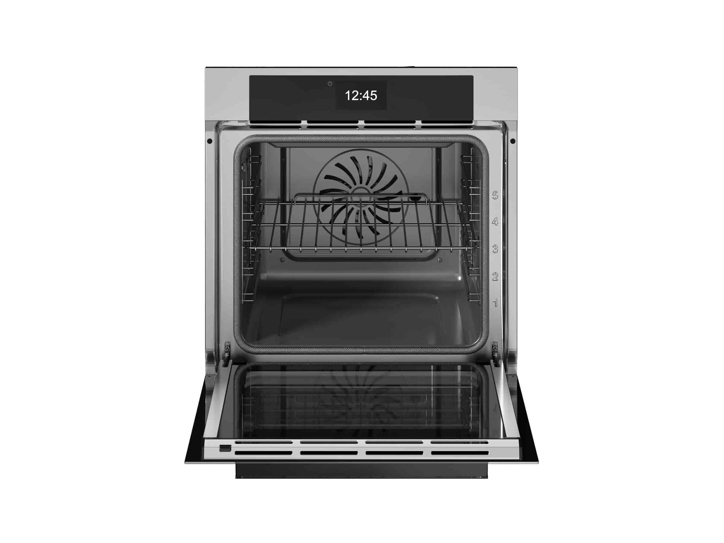 Bertazzoni Ångugn med pyrolys TFT, rostfri, Modern-series