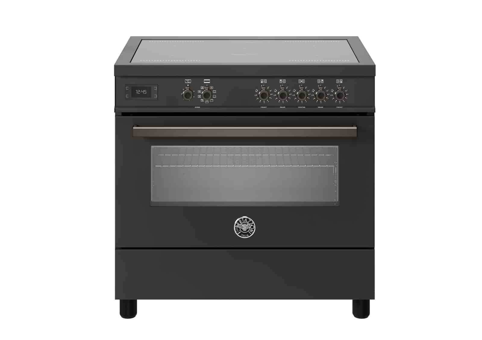 Bertazzoni Professional, Spis 90x60 1 Ugn, Carbonio