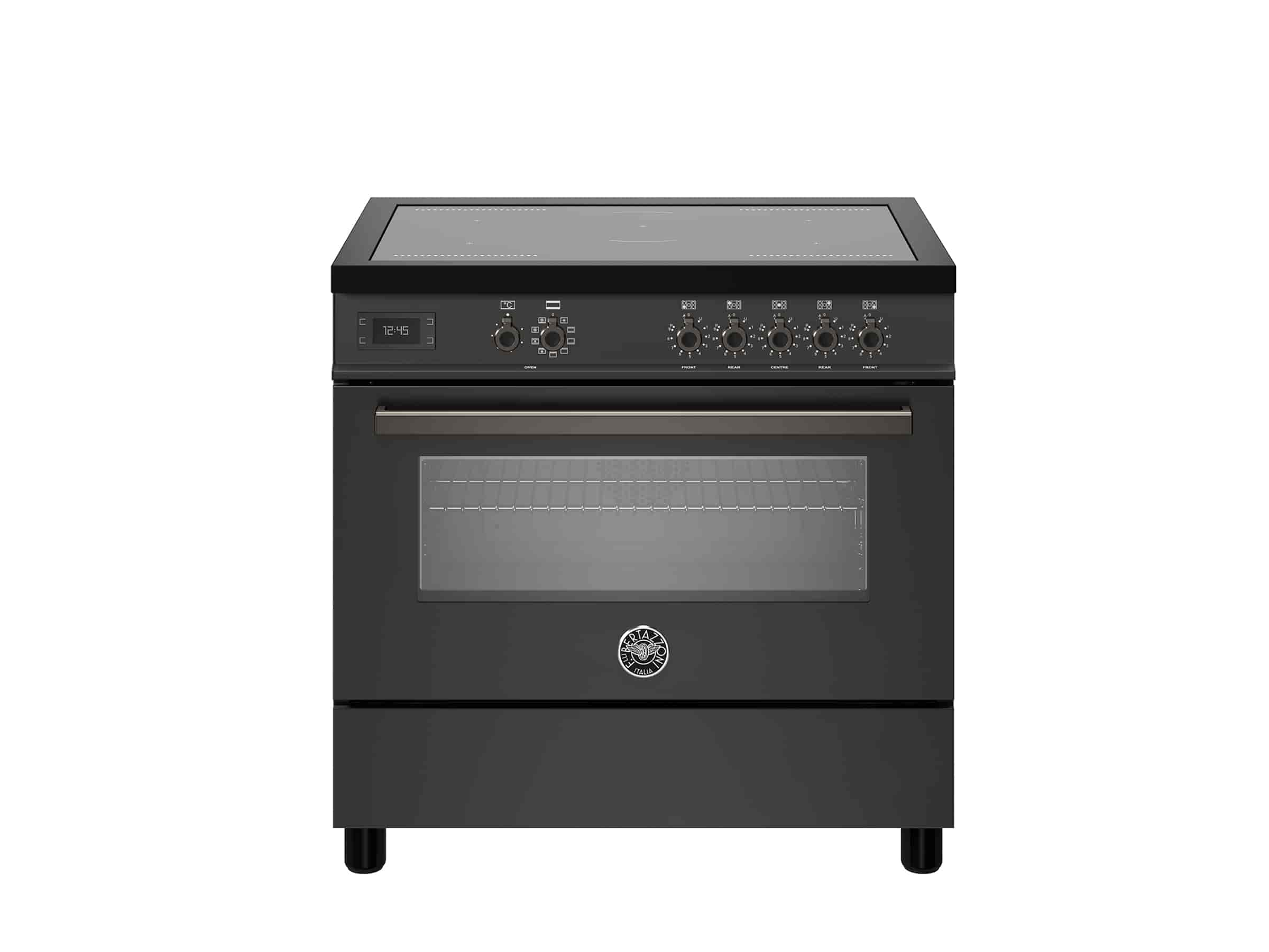 Bertazzoni Professional, Spis 90x60 1 Ugn, Carbonio