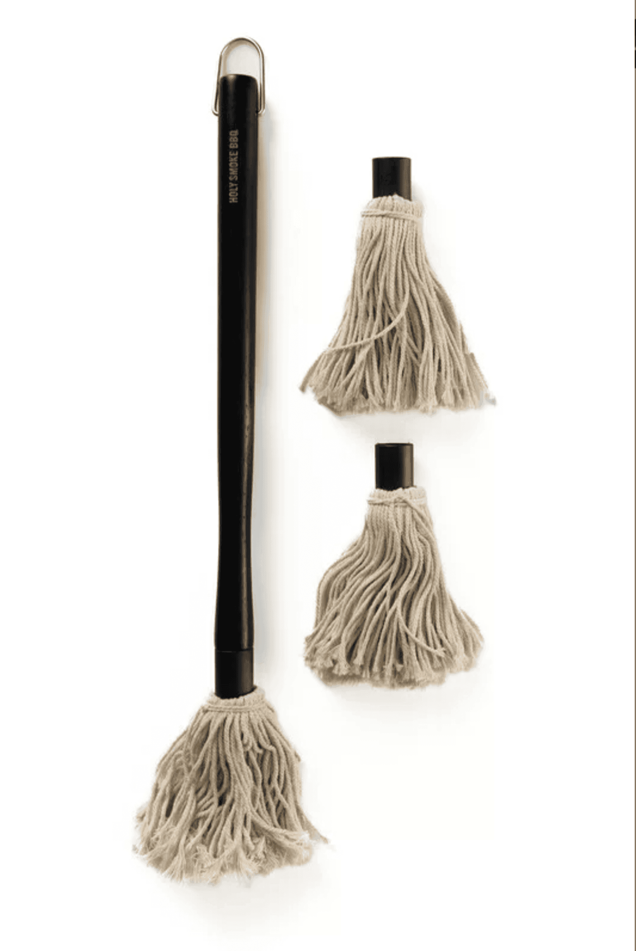 HOLY SMOKE BBQ SAUCE MOP INCL. 2 X EXTRA REPLACEMENTS HEADS