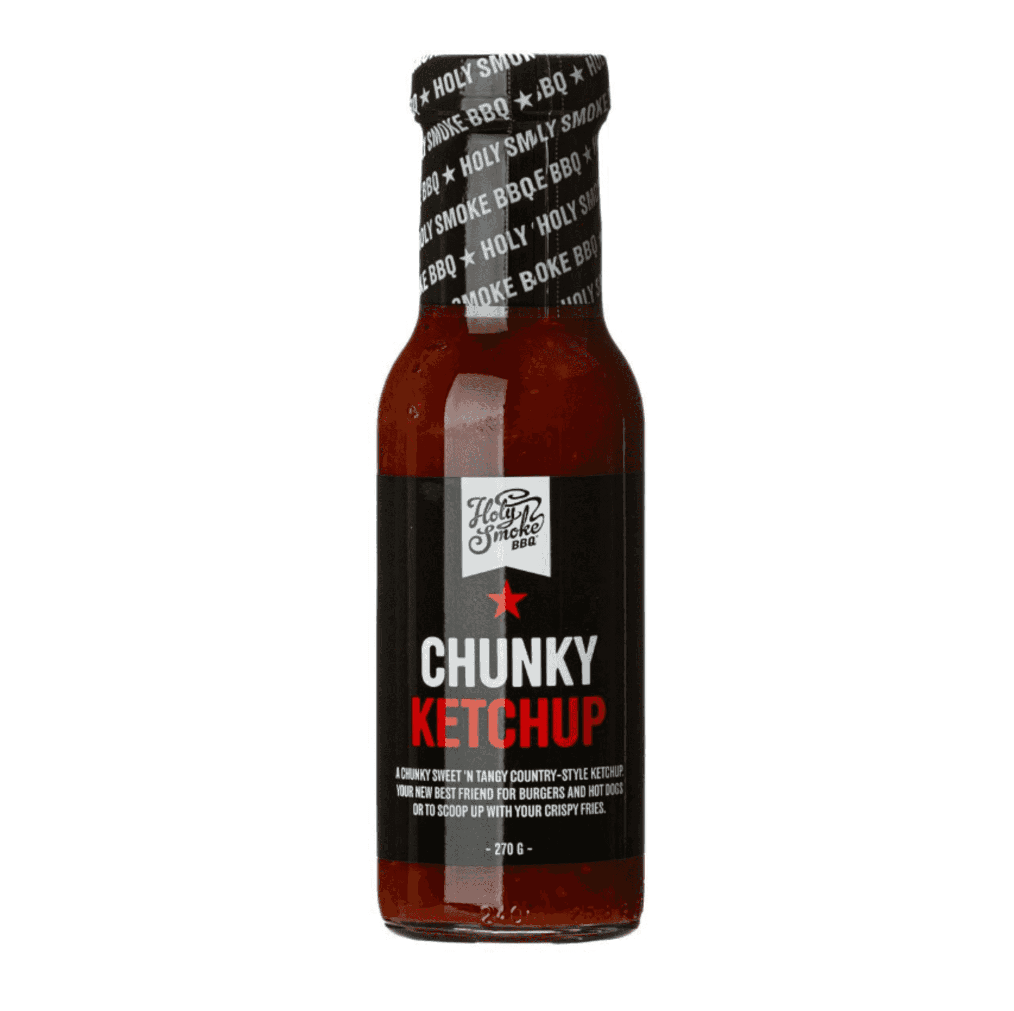 HOLY SMOKE BBQ CHUNKY KETCHUP