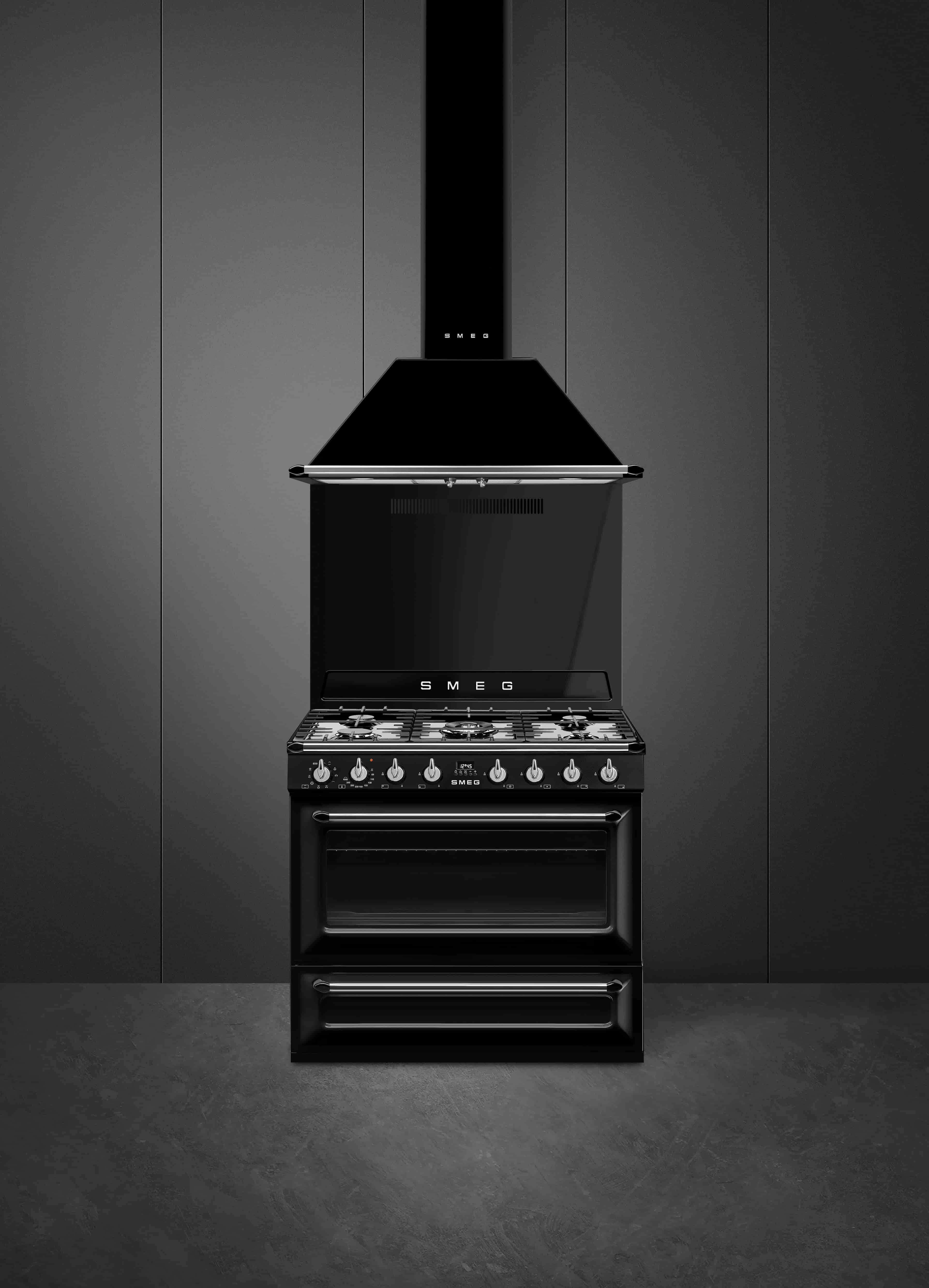 Smeg TR90BL2, Gasspis 90cm