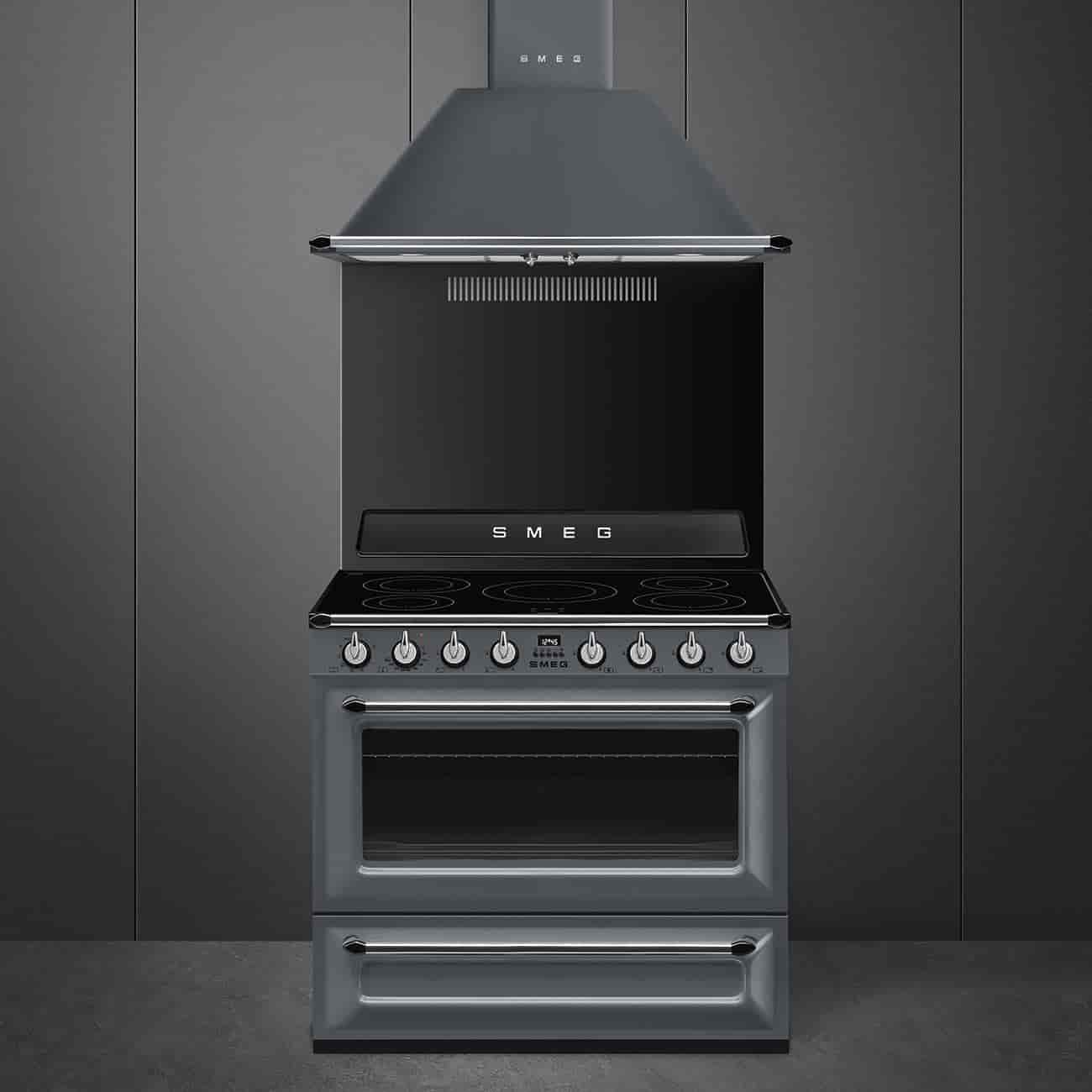 Smeg TR90IGR2, Induktionsspis 90cm
