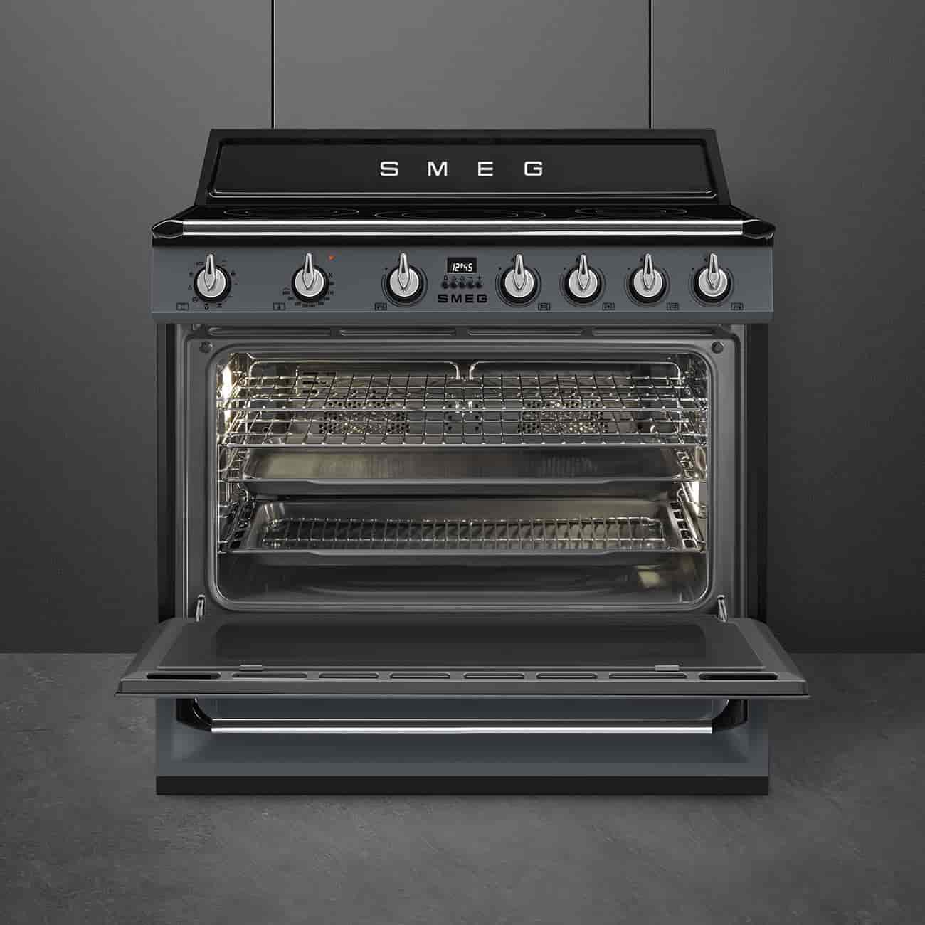 Smeg TR90IGR2, Induktionsspis 90cm